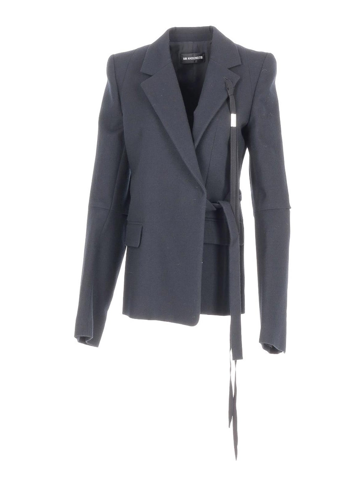 Venla Asymmetric Tailored Jacket Brushed Wool B0011408FA207099 (Ann Demeulemeester / ブレザー・ジャケット ) | Ann Demeulemeester (アンドゥムルメステール)