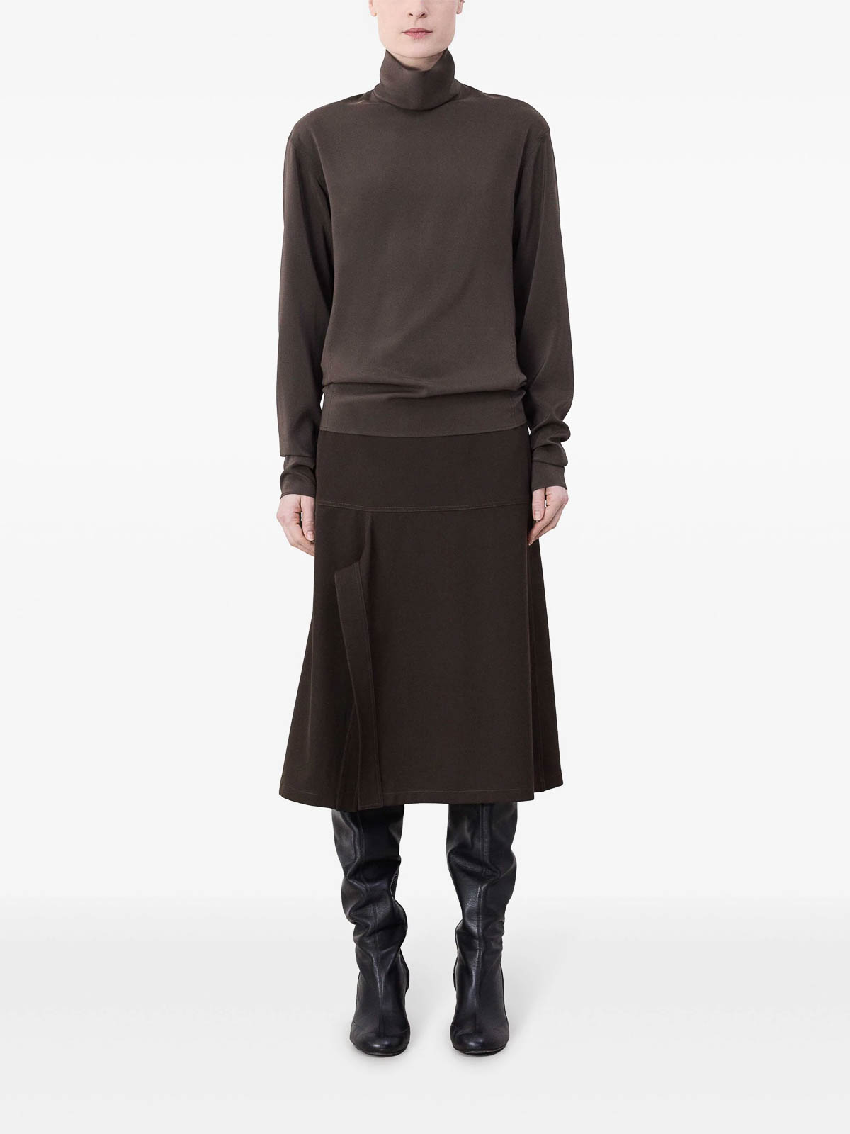 High Neck Top TO1300LF462BR485 (LEMAIRE / Tシャツ・カットソー ) | LEMAIRE (ルメール)(1)