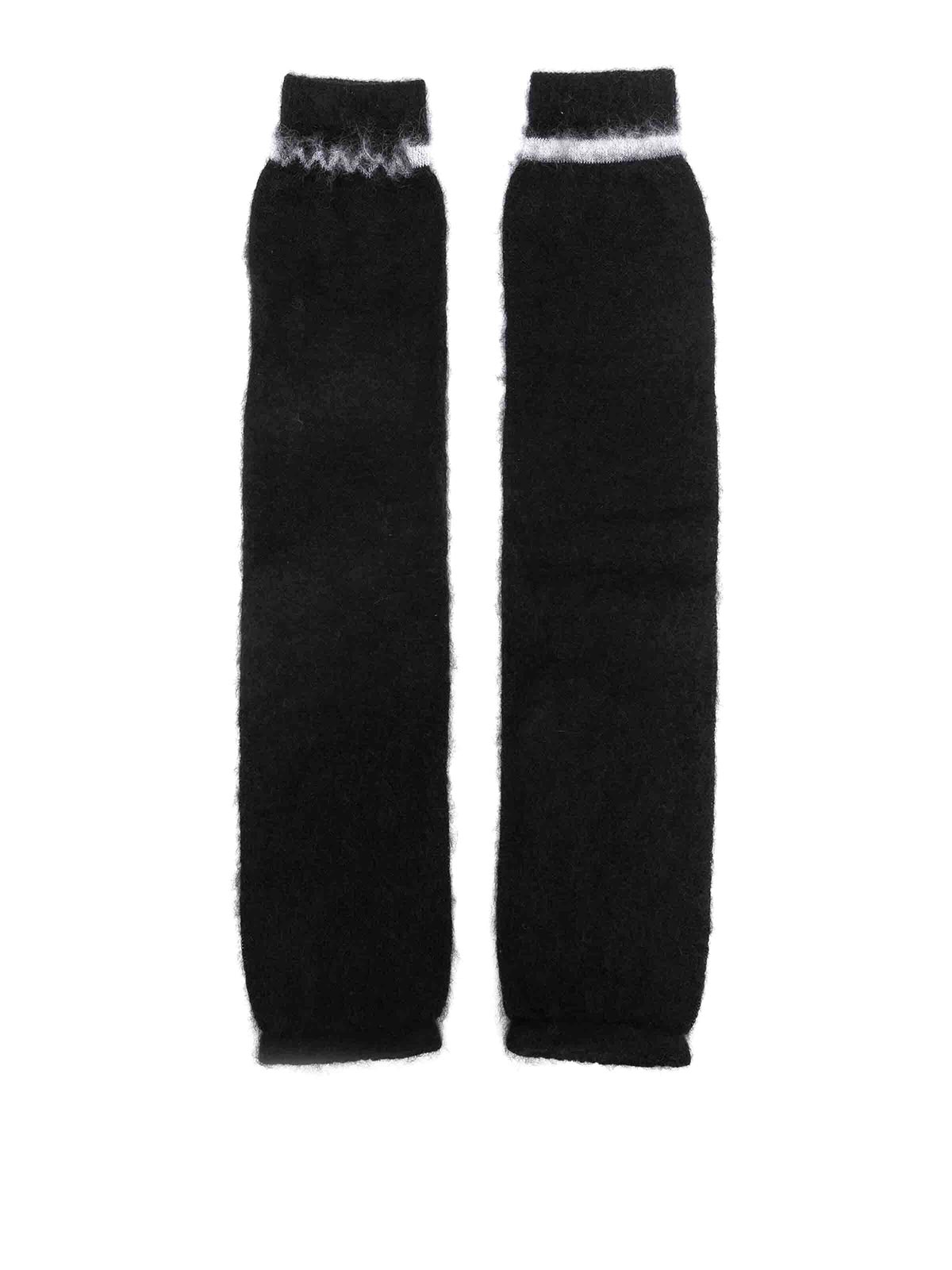 Stripe-Detail Gloves ACMC0171Q3UFU17600N99 (Marni / グローブ ) | Marni (マルニ)