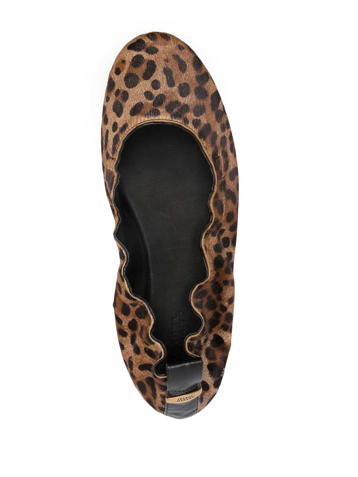 Leopard-Print Ballerina Shoes BN0005FCB3A08S99LE (Isabel Marant / フラットシューズ ) | Isabel Marant (イザベル マラン)(3)