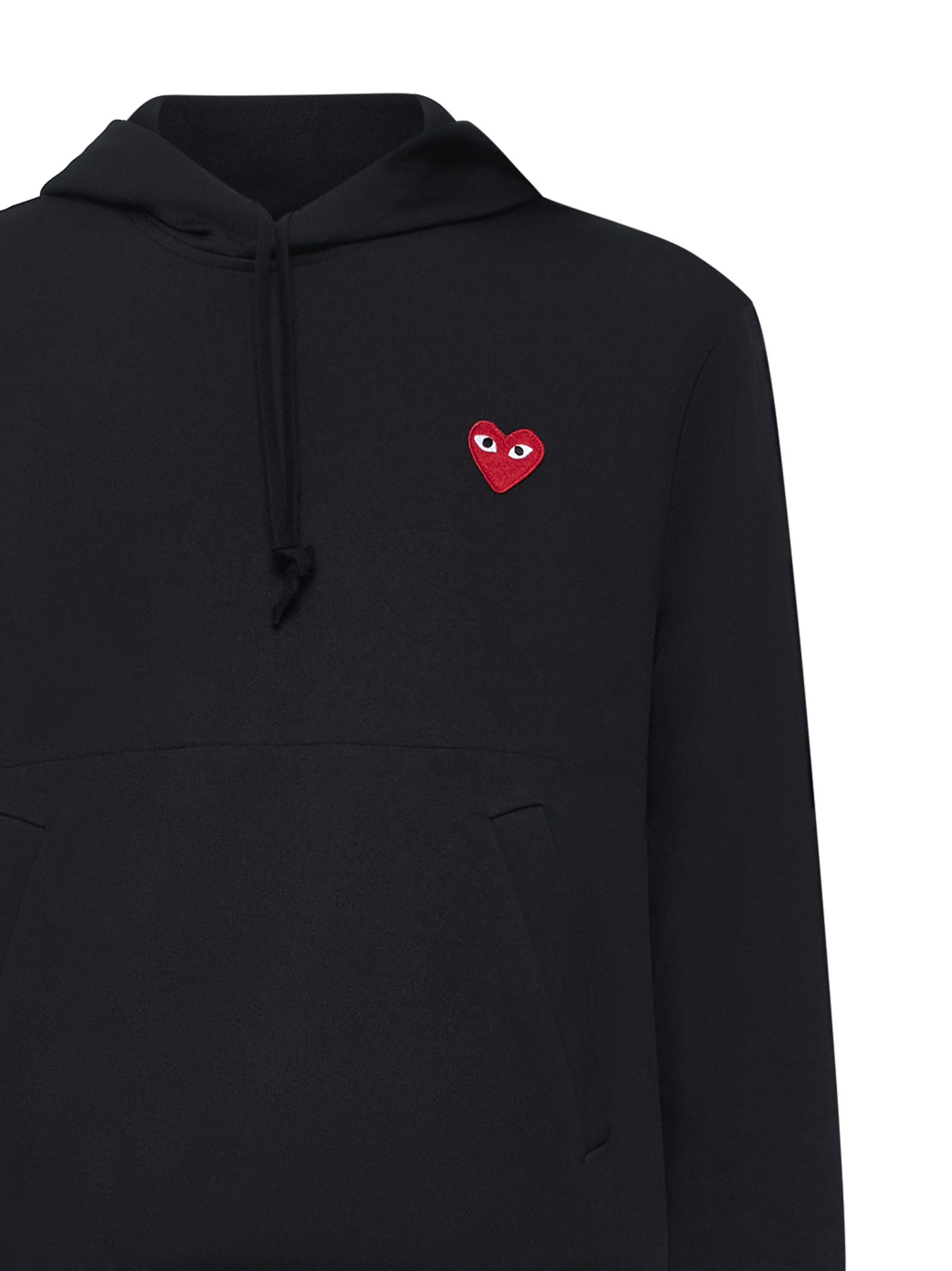 CDG PLAY Sweaters Black AXT1741 (PLAY Comme Des Garçons / スウェット・フーディー ) | PLAY Comme Des Garçons (プレイ コムデギャルソン)(2)