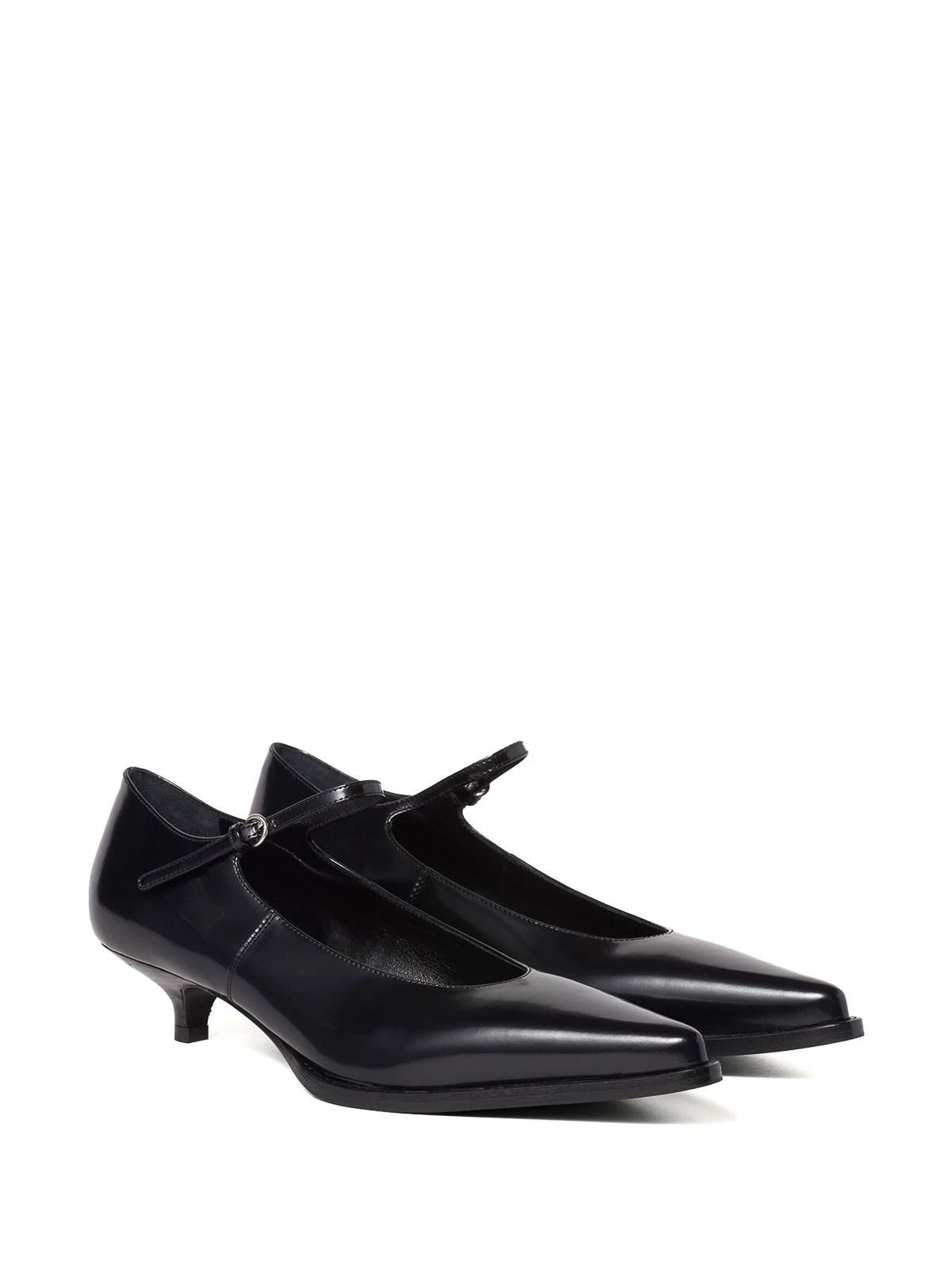 35Mm Brushed Leather Pumps 5I317EFA035055F0002 (MIU MIU / パンプス・ハイヒール ) | MIU MIU (ミュウミュウ)(1)