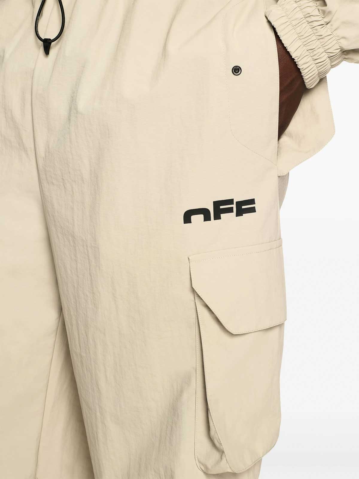 Shared Track Pants OMCJ037S25FAB0010500 (Off-White / パンツ ) | Off-White (オフホワイト)(4)