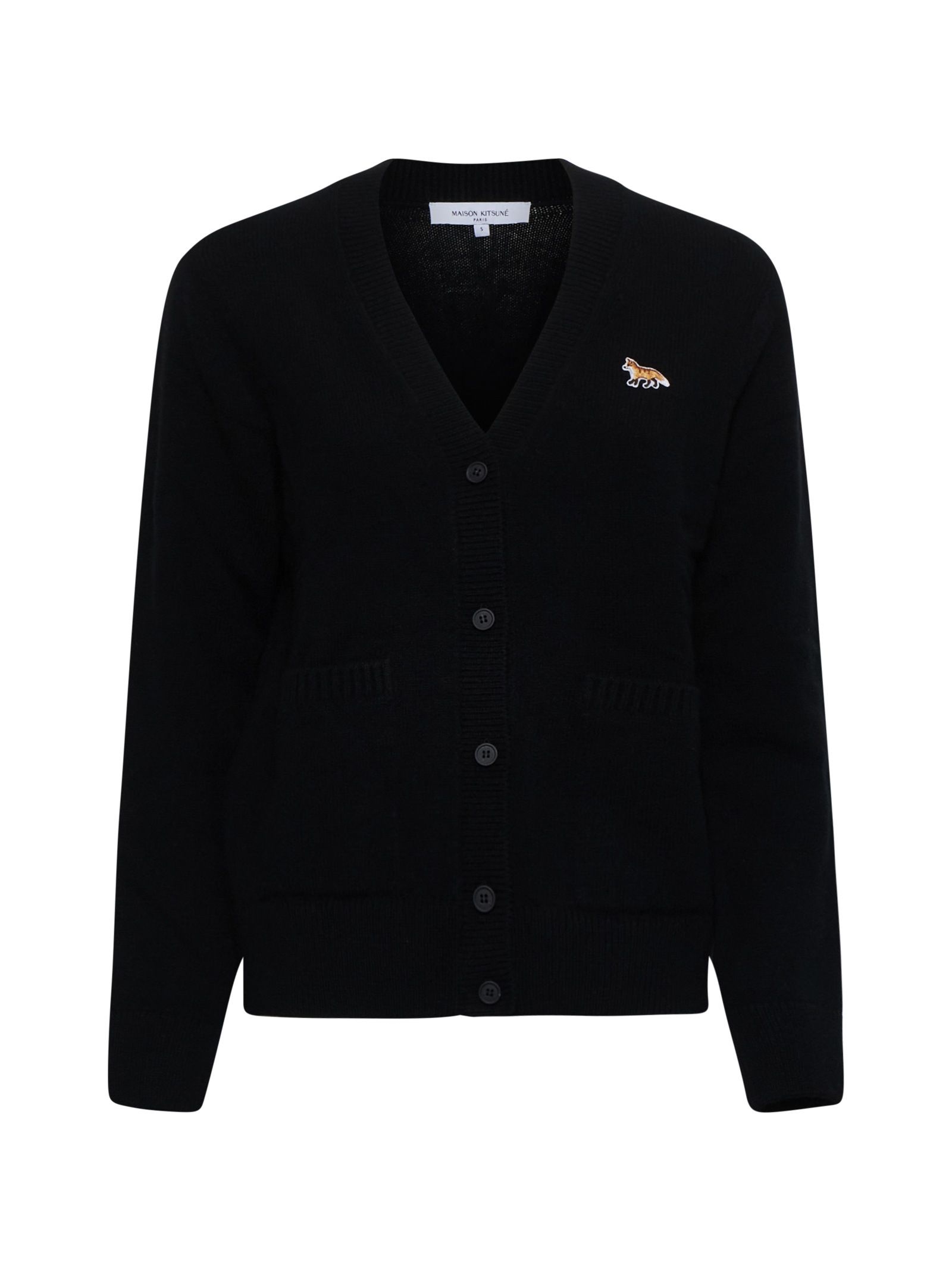 MAISON KITSUNE' Sweaters Black LW00507KT1006P199 (Maison Kitsuné / ニット・セーター・カーディガン ) | Maison Kitsuné (メゾン キツネ)