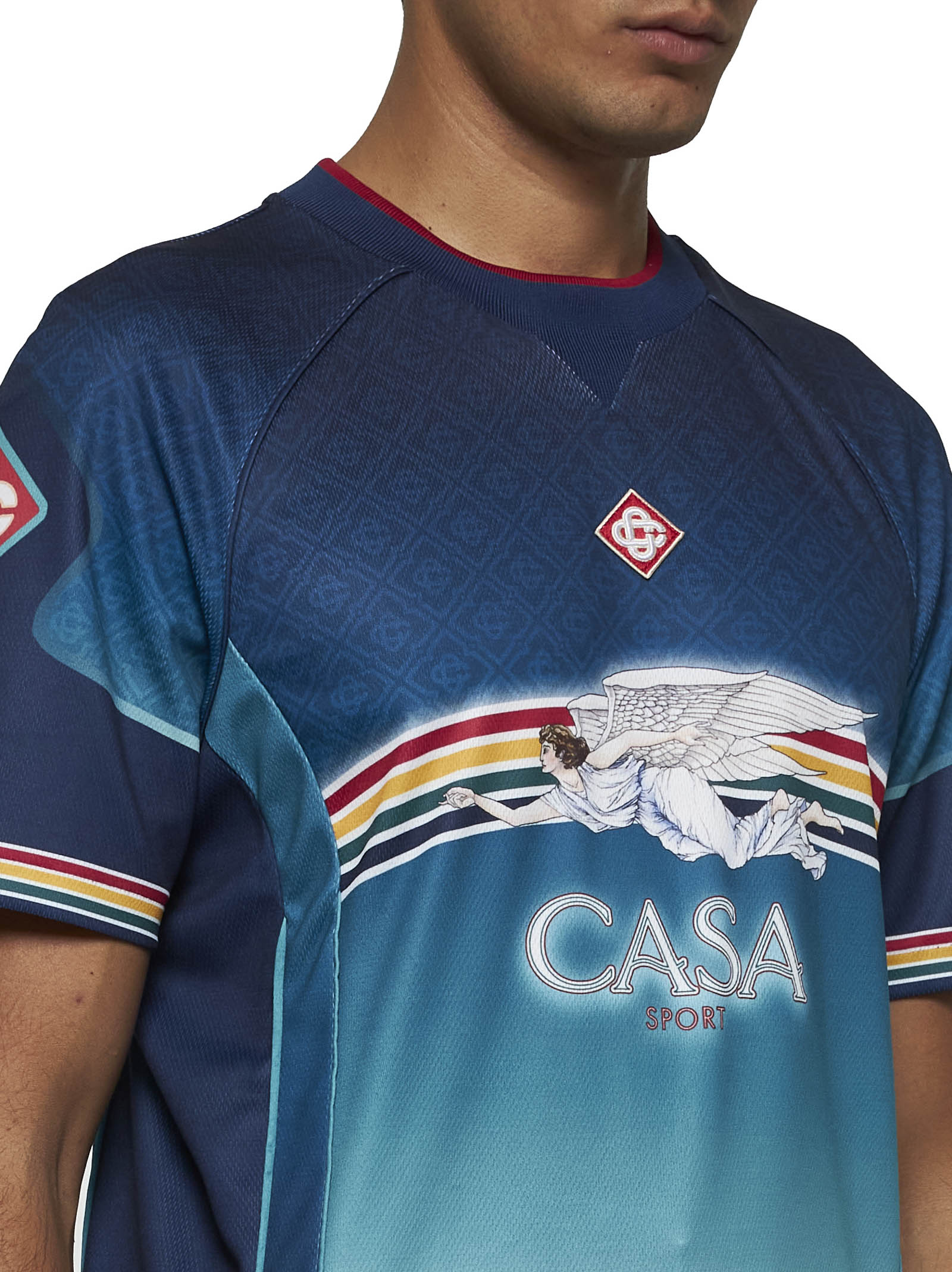 Casablanca T-shirts and Polos MF24JTP29101LADEESSEDUSTADE (Casablanca / Tシャツ・カットソー ) | Casablanca (カサブランカ)(3)