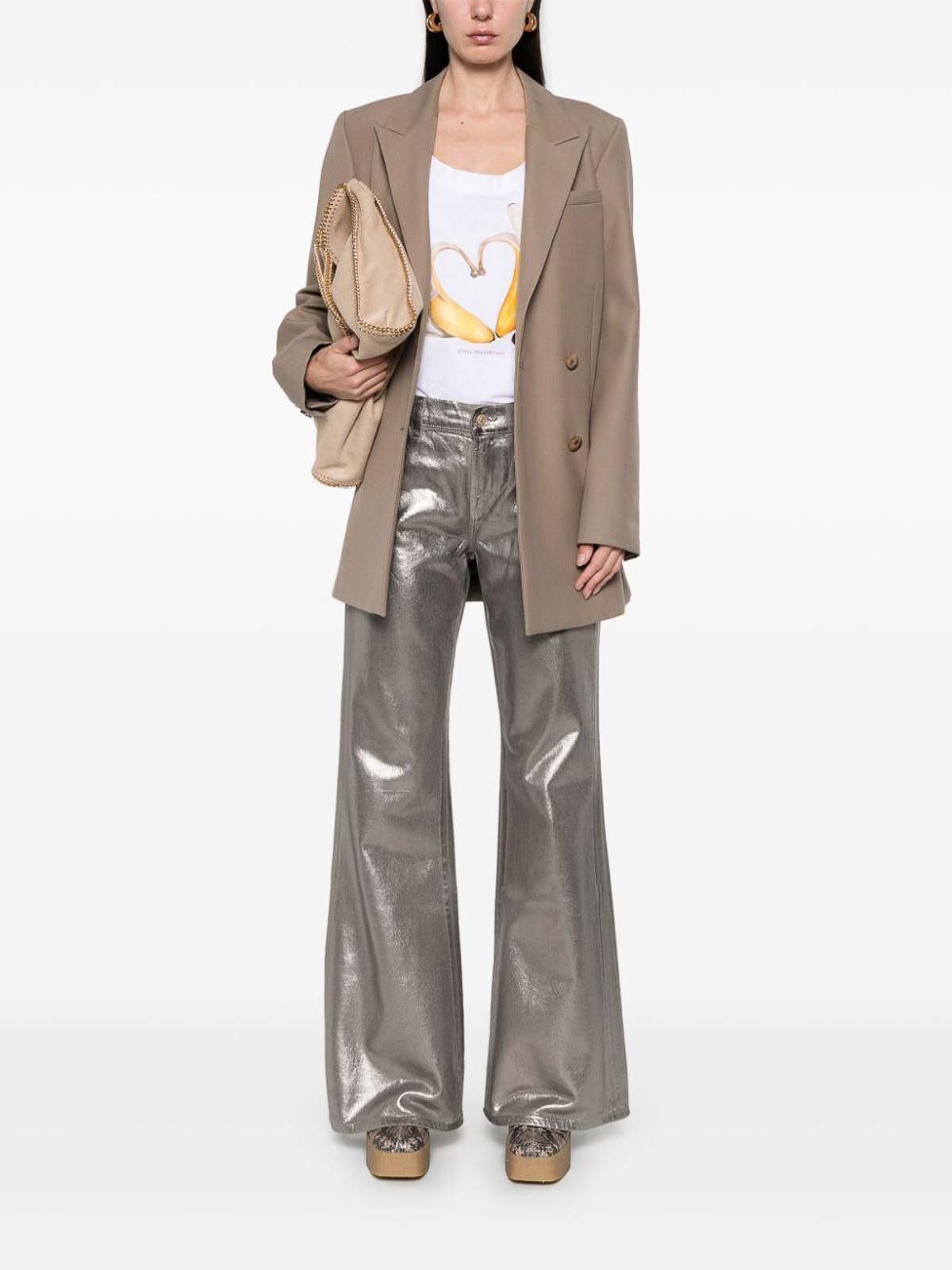 `Spencer Flare Coated Champagne` Jeans JSSFD520CGYELLOW (7 for all mankind / ジーンズ ) | 7 for all mankind (セブンフォーオールマンカインド)(1)