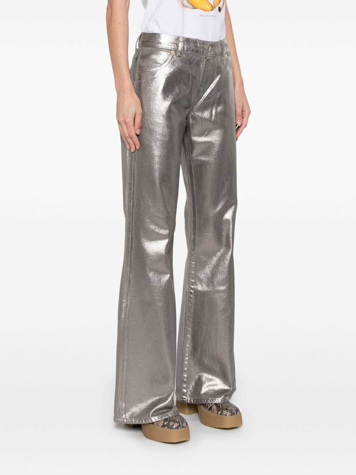 `Spencer Flare Coated Champagne` Jeans JSSFD520CGYELLOW (7 for all mankind / ジーンズ ) | 7 for all mankind (セブンフォーオールマンカインド)(4)