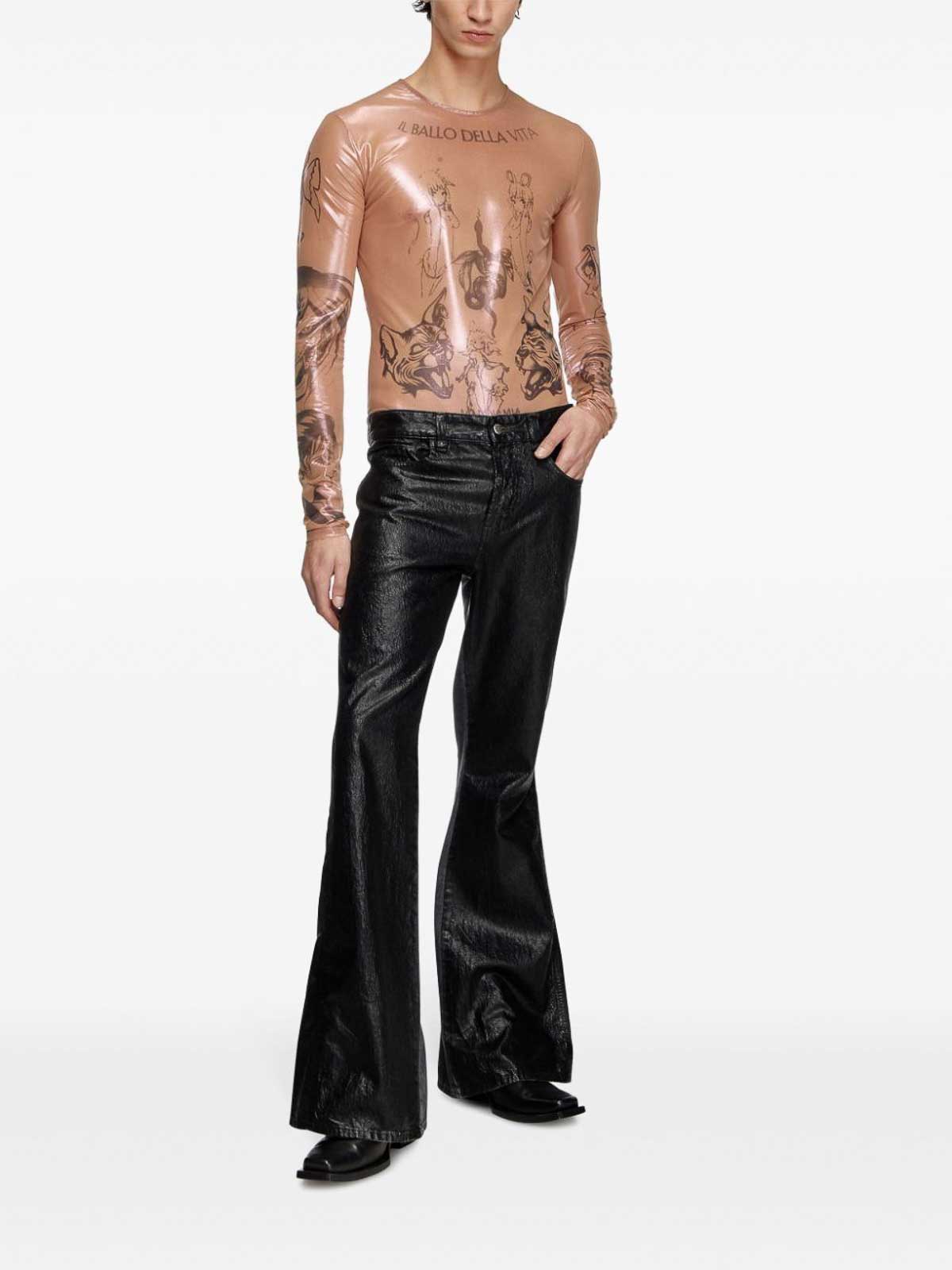 ` X Damiano` T-Shirt A177800SPAP3DGA (Diesel / Tシャツ・カットソー ) | Diesel (ディーゼル)(4)