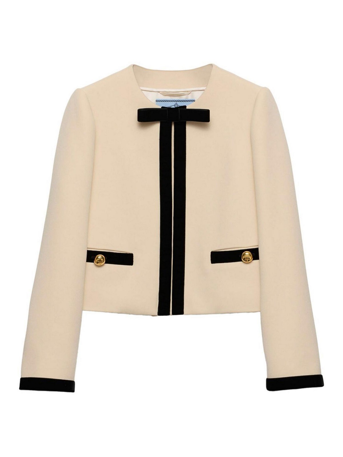 Jacket With Velvet Details P531P155LSOOOF0018 (Prada / カジュアルジャケット・ベスト ) | Prada (プラダ)