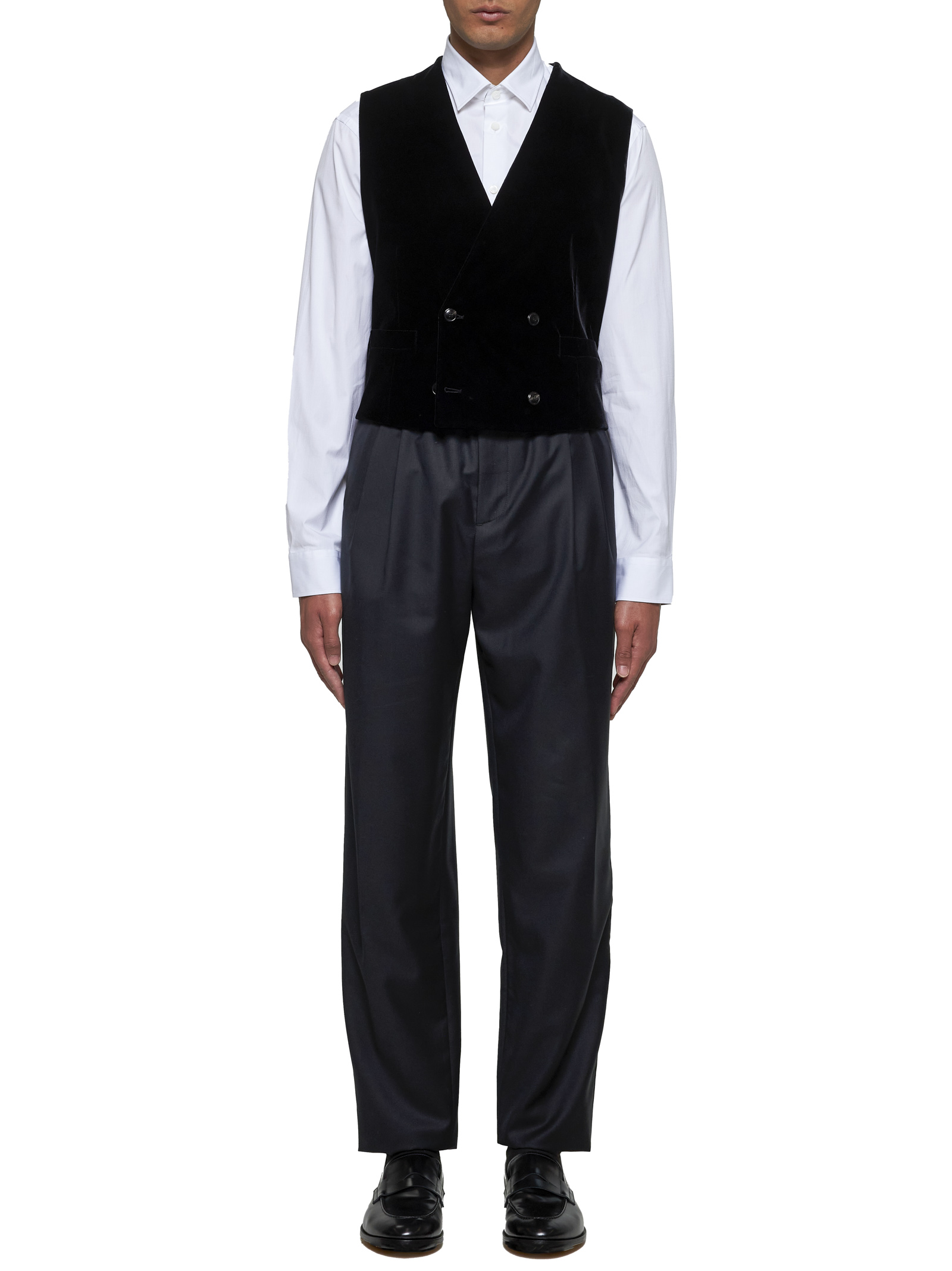 Giorgio Armani Jackets Black GM000509TE10046UC001 (GIORGIO ARMANI / ベスト ) | GIORGIO ARMANI (ジョルジオ アルマーニ)(1)