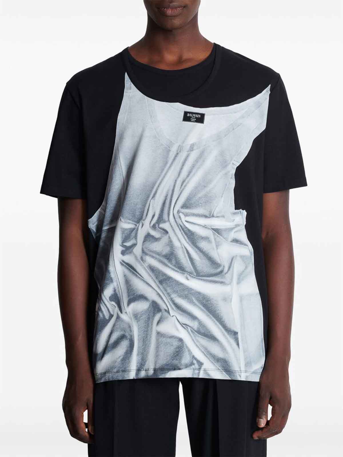 T-Shirt EH1EG028GE37EAB (Balmain / Tシャツ・カットソー ) | Balmain (バルマン)(3)