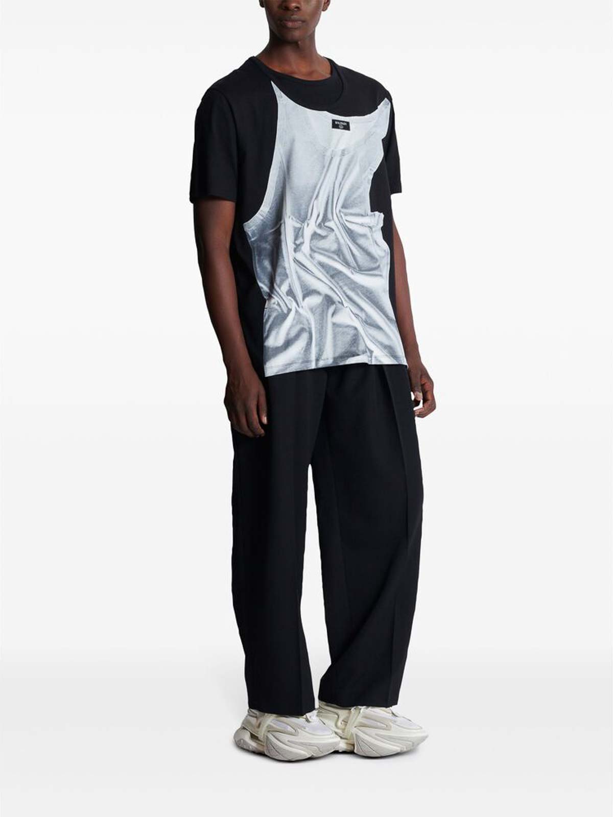 T-Shirt EH1EG028GE37EAB (Balmain / Tシャツ・カットソー ) | Balmain (バルマン)(4)