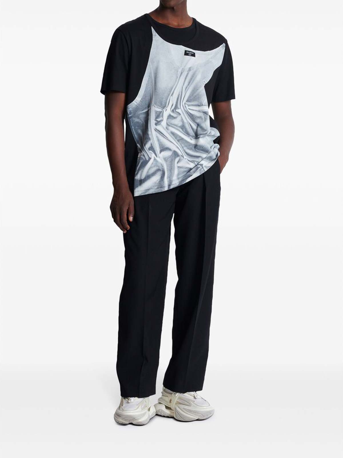 T-Shirt EH1EG028GE37EAB (Balmain / Tシャツ・カットソー ) | Balmain (バルマン)(5)