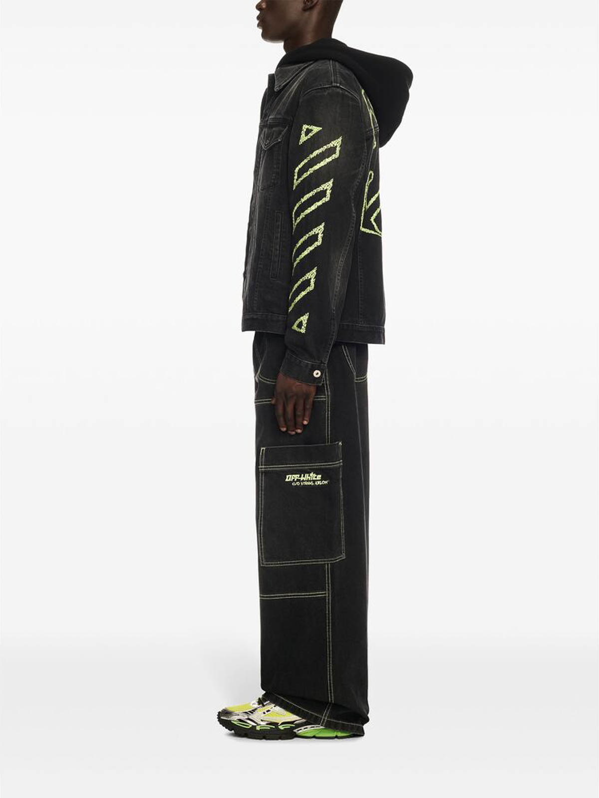 Jeans OMYA18QS25DEN0021350 (Off-White / ジーンズ ) | Off-White (オフホワイト)(4)