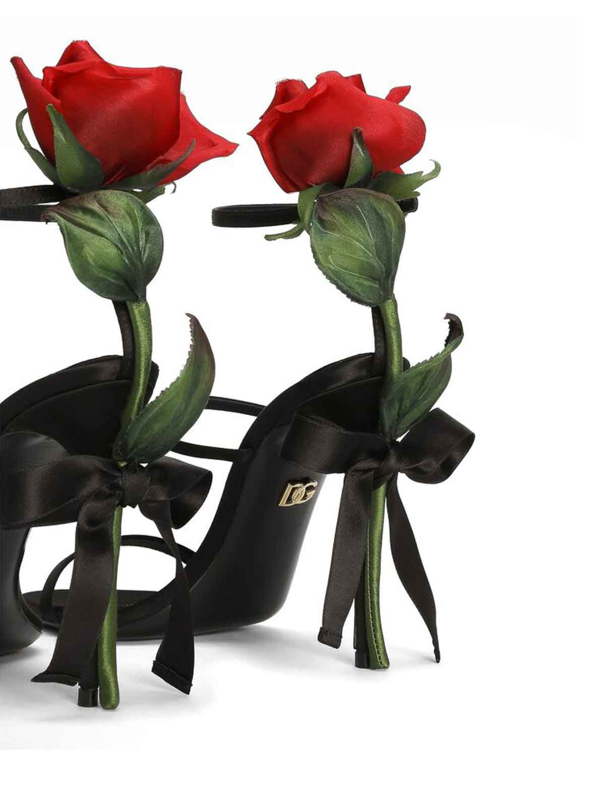 Leather sandals CR1817A763080999 (Dolce & Gabbana / サンダル ) | Dolce & Gabbana (ドルチェガッバーナ)(2)