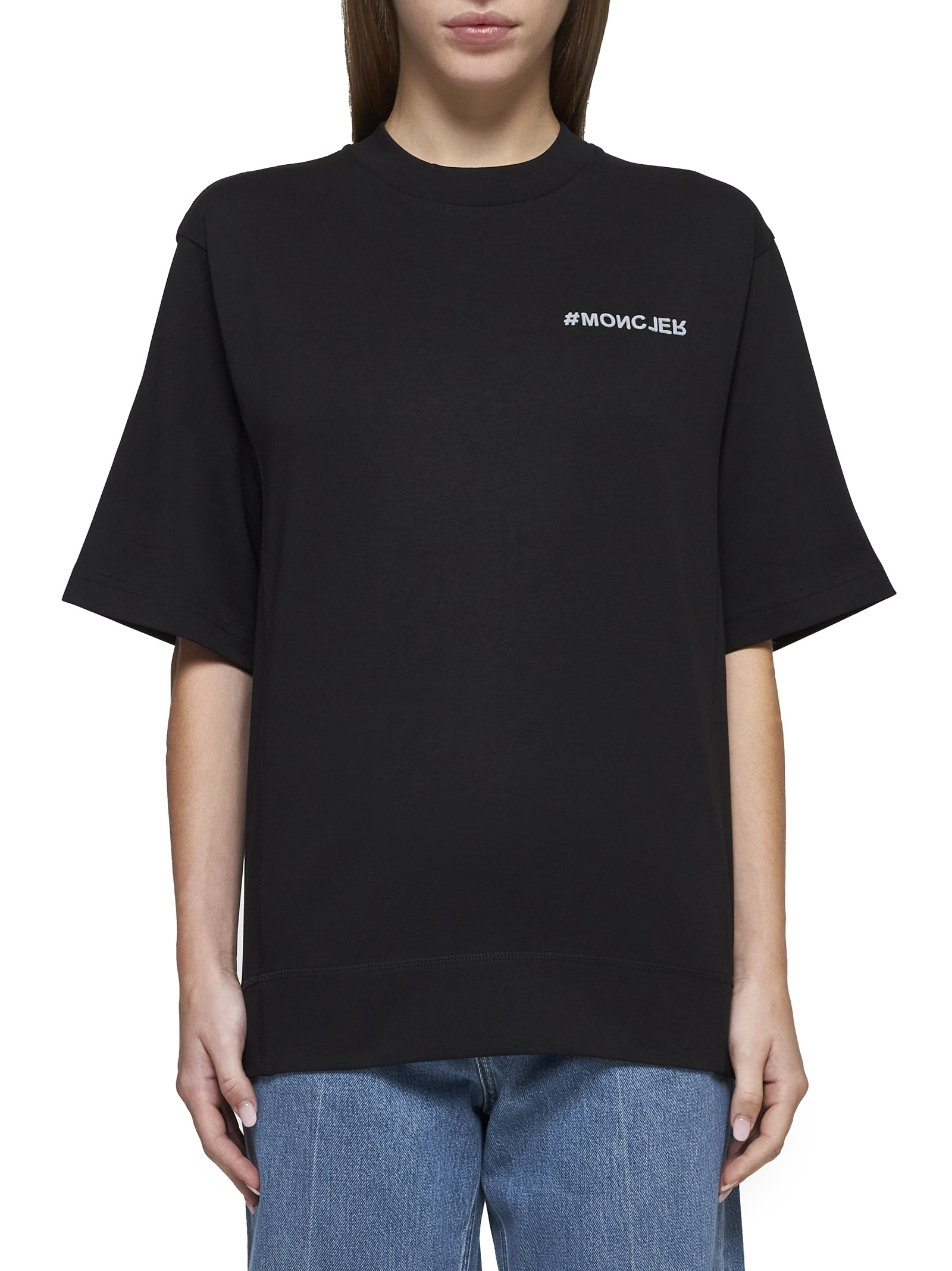 MONCLER GRENOBLE T-shirts and Polos Black J20988C0000483927999 (Moncler Grenoble / Tシャツ・カットソー ) | Moncler Grenoble (モンクレール グルノーブル)(1)