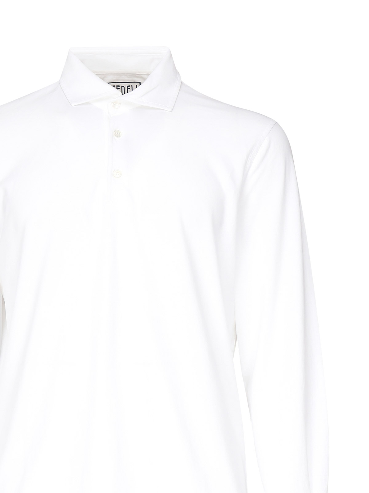 Organic Cotton Polo Shirt 8UED030741 (FEDELI / ポロシャツ ) | FEDELI (フェデリ)(2)