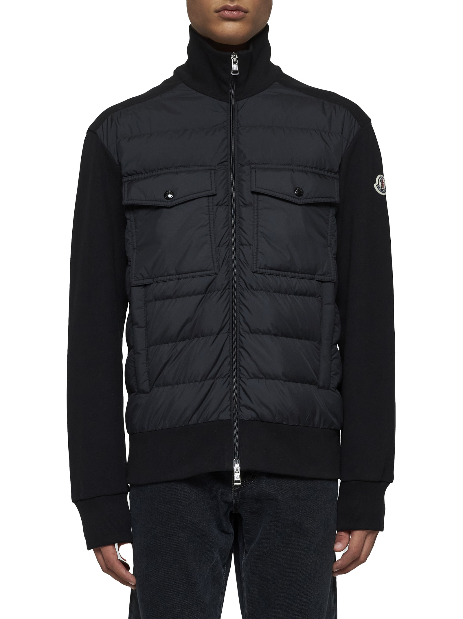 Moncler Sweaters Black J20918G0003389AHS999 (Moncler / ニット・セーター・カーディガン ) | Moncler (モンクレール)(1)