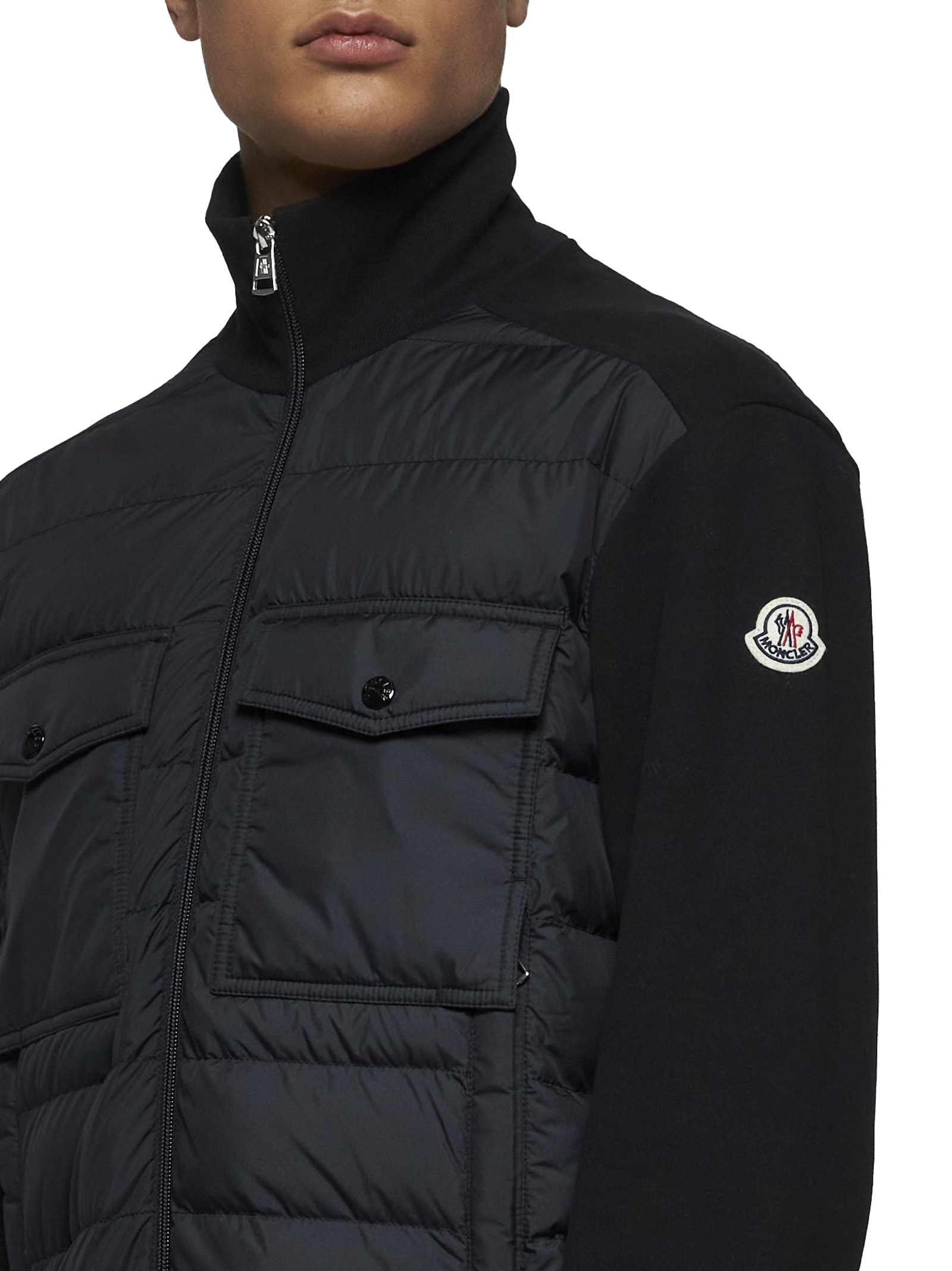 Moncler Sweaters Black J20918G0003389AHS999 (Moncler / ニット・セーター・カーディガン ) | Moncler (モンクレール)(3)