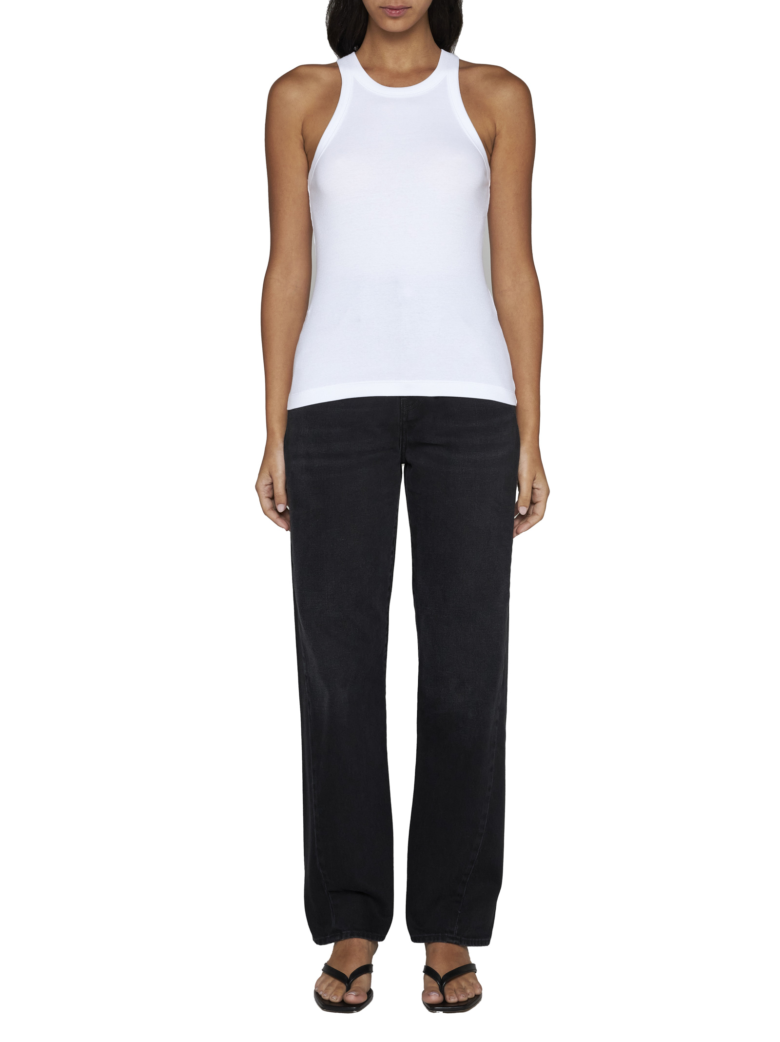 TOTEME Top White 211437772100 (TOTEME / タンクトップ・キャミソール ) | TOTEME (トーテム)(1)