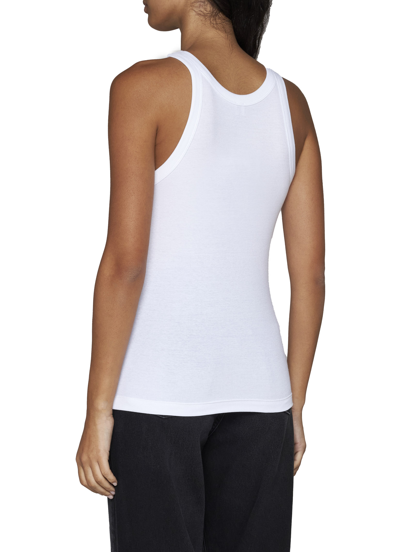 TOTEME Top White 211437772100 (TOTEME / タンクトップ・キャミソール ) | TOTEME (トーテム)(3)