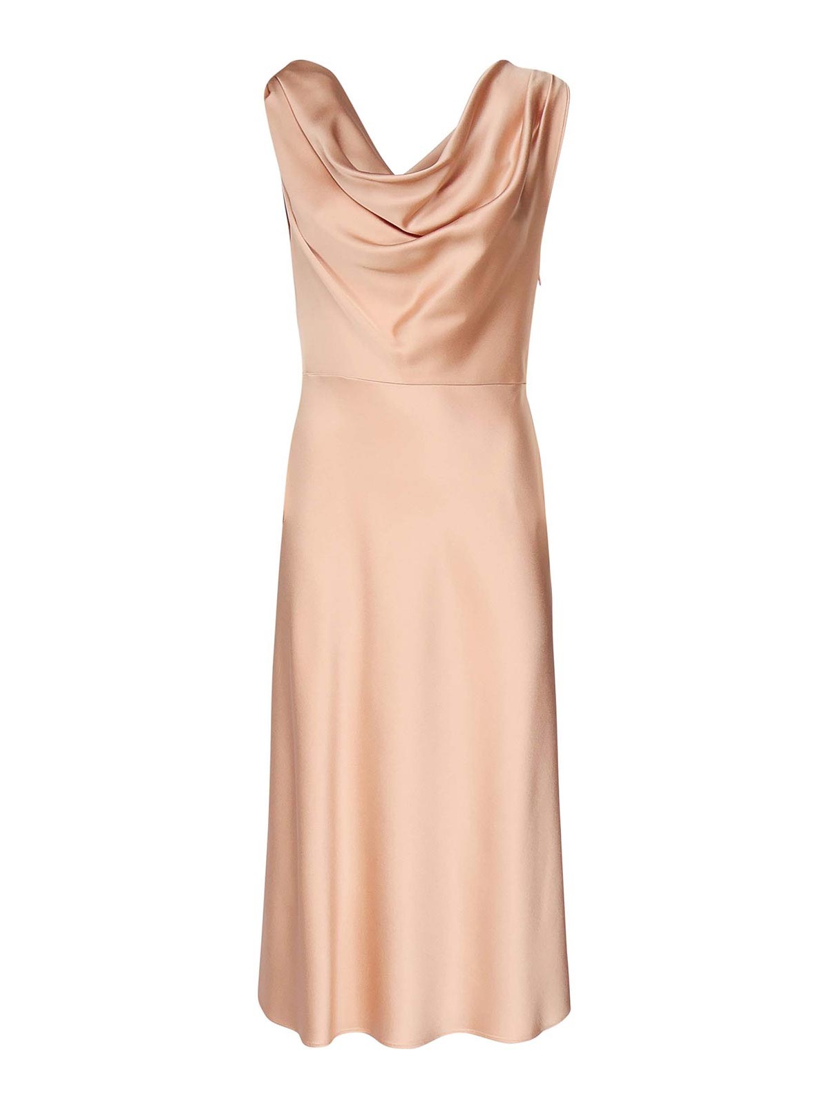 Shiny Satin Midi Dresses 2A559AN0145 (Blumarine / ワンピース・ドレス・オールインワン ) | Blumarine (ブルマリン)