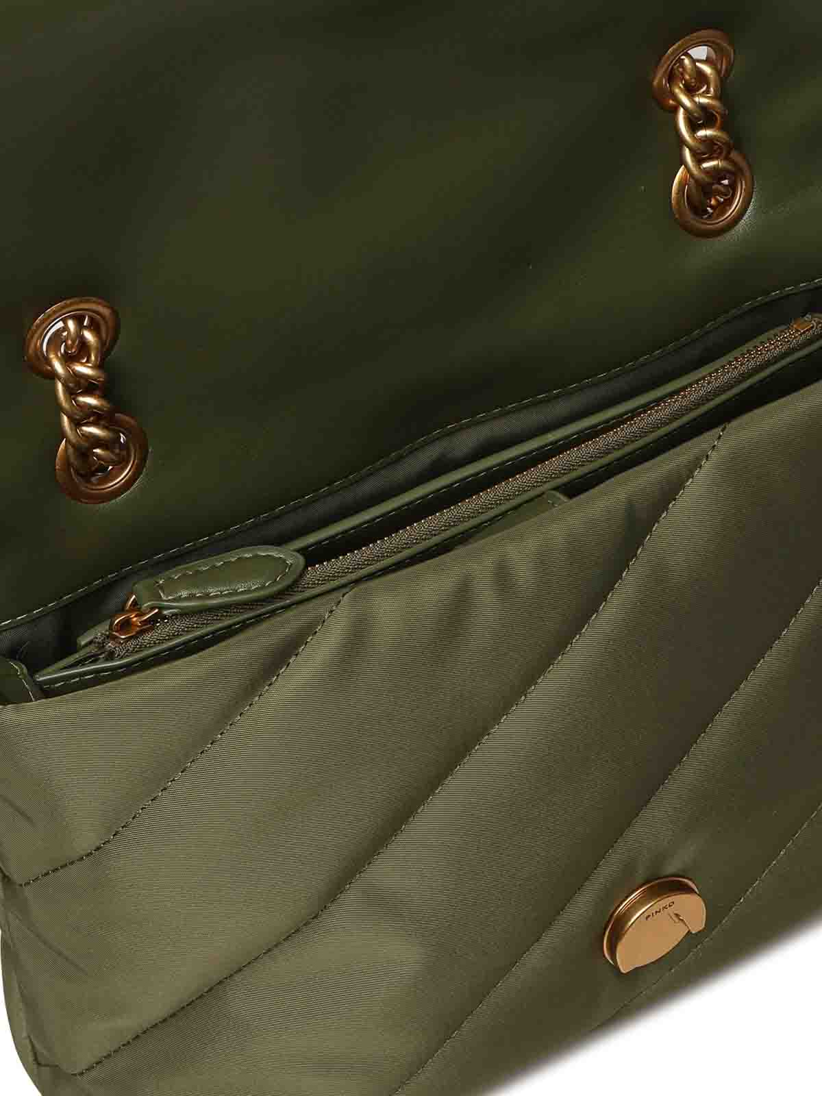 Love Bag Quilted Fabric Shoulder Bag 100038A05FX25Q (PINKO / ハンドバッグ・ショルダーバッグ ) | PINKO (ピンコ)(3)