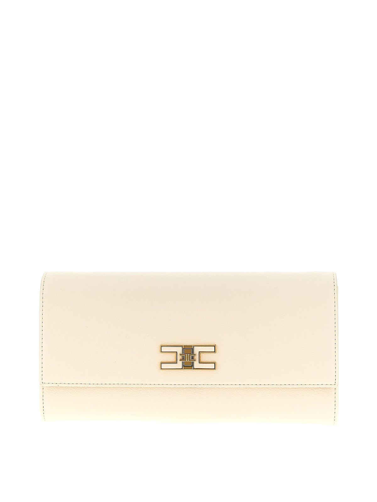 Logo Clutch Bag BS32A51E2193 (Elisabetta Franchi / クラッチバッグ・ポーチ ) | Elisabetta Franchi (エリザベッタ フランキ)