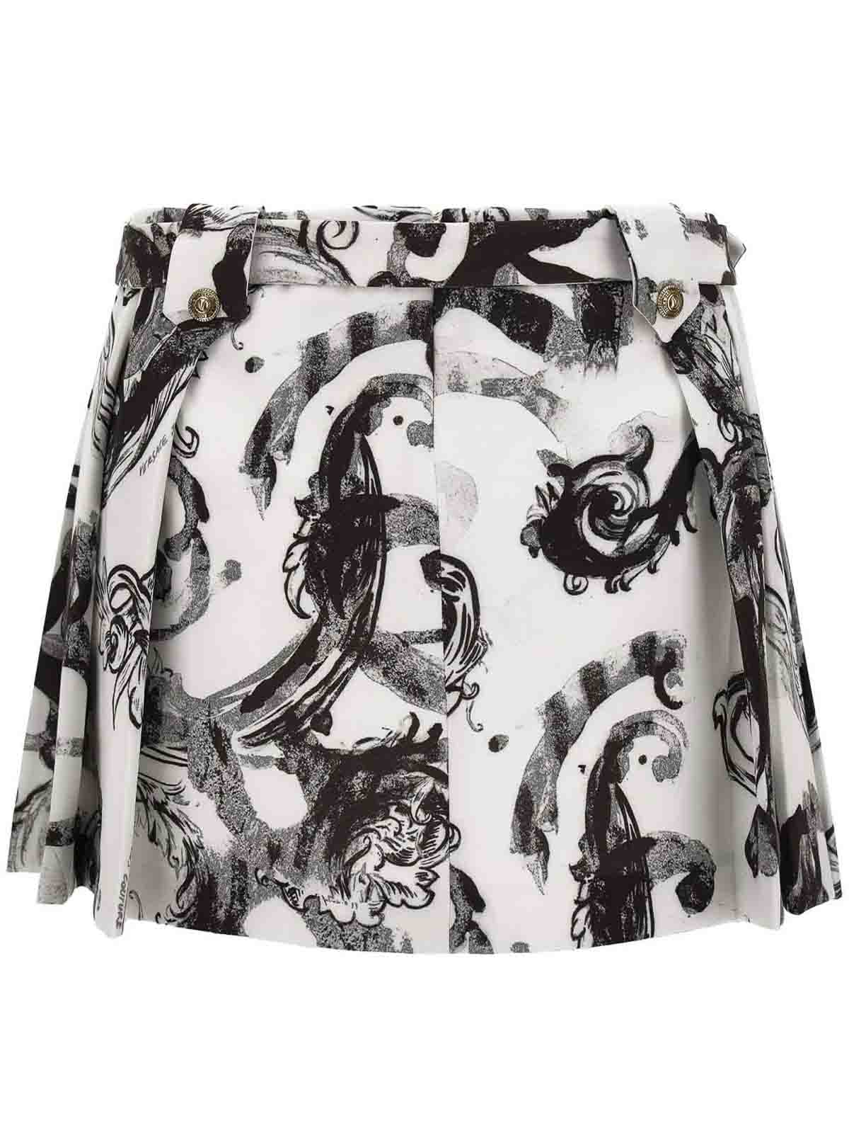 Midi skirt 76HAE814NS403003 (VERSACE JEANS COUTURE / スカート ) | VERSACE JEANS COUTURE (ヴェルサーチェ ジーンズ クチュール)(1)