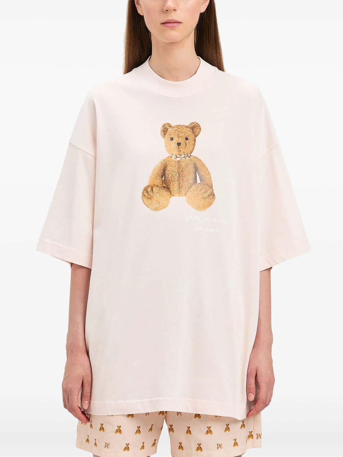 Bear In Mind Loose Tee PWAA017S25JER0043C60 (Palm Angels / Tシャツ・カットソー ) | Palm Angels (パームエンジェルス)(2)