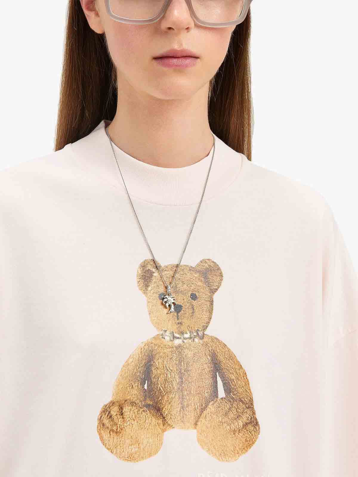 Bear In Mind Loose Tee PWAA017S25JER0043C60 (Palm Angels / Tシャツ・カットソー ) | Palm Angels (パームエンジェルス)(5)