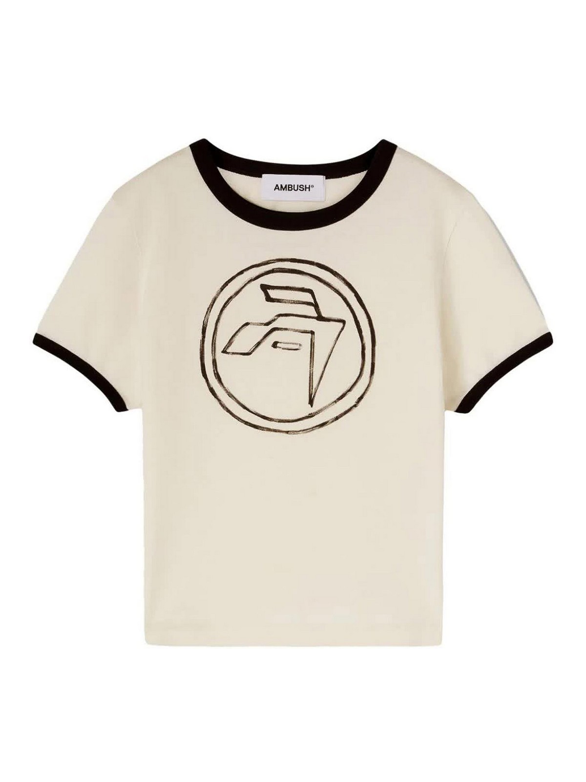 Hand Drawn Emblem Baby Tee BWAA048S24JER0013110 (AMBUSH / Tシャツ・カットソー ) | AMBUSH (アンブッシュ)