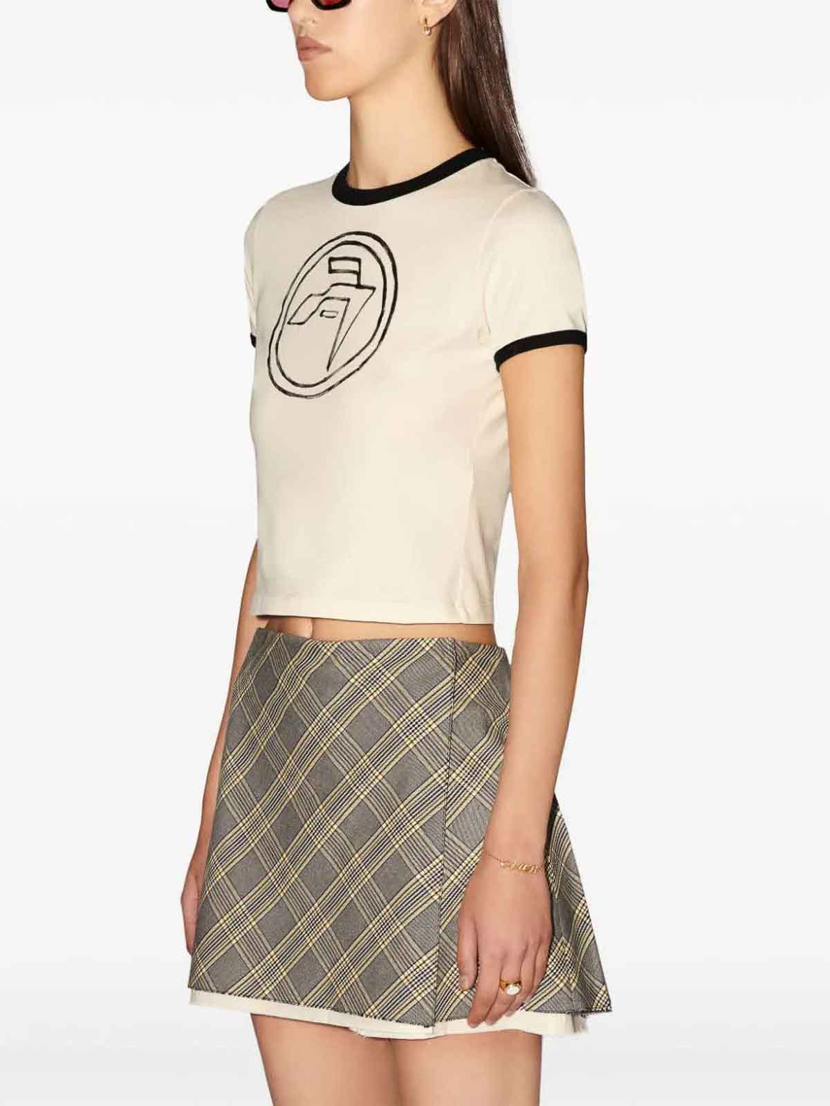 Hand Drawn Emblem Baby Tee BWAA048S24JER0013110 (AMBUSH / Tシャツ・カットソー ) | AMBUSH (アンブッシュ)(4)