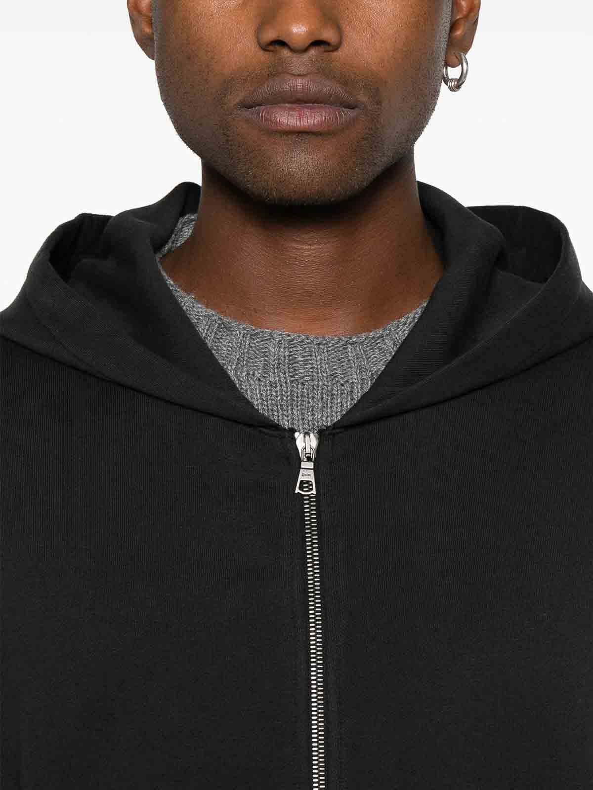 Curved Logo Zipped Hoody PMBE016S25FLE0031003 (Palm Angels / スウェット・フーディー ) | Palm Angels (パームエンジェルス)(4)