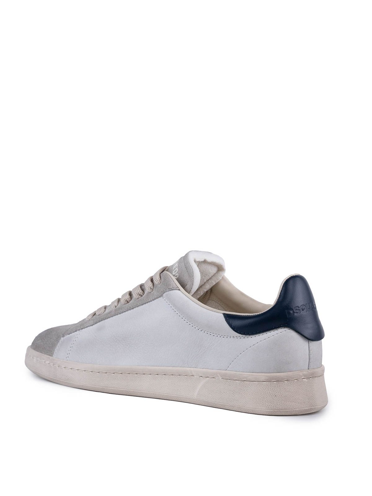 Dirty Maple Leaf Boxer Leather Sneakers SNM040809708182M4058 (Dsquared2 / スニーカー ) | Dsquared2 (ディースクエアード)(1)