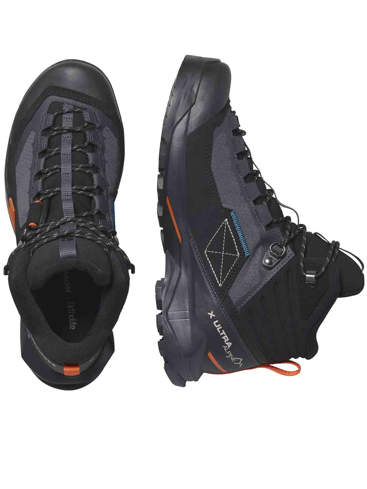 X Ultra Alpine Mid Gtx W 9 475672IRONBLACKRE (SALOMON / ブーツ ) | SALOMON (サロモン)(5)