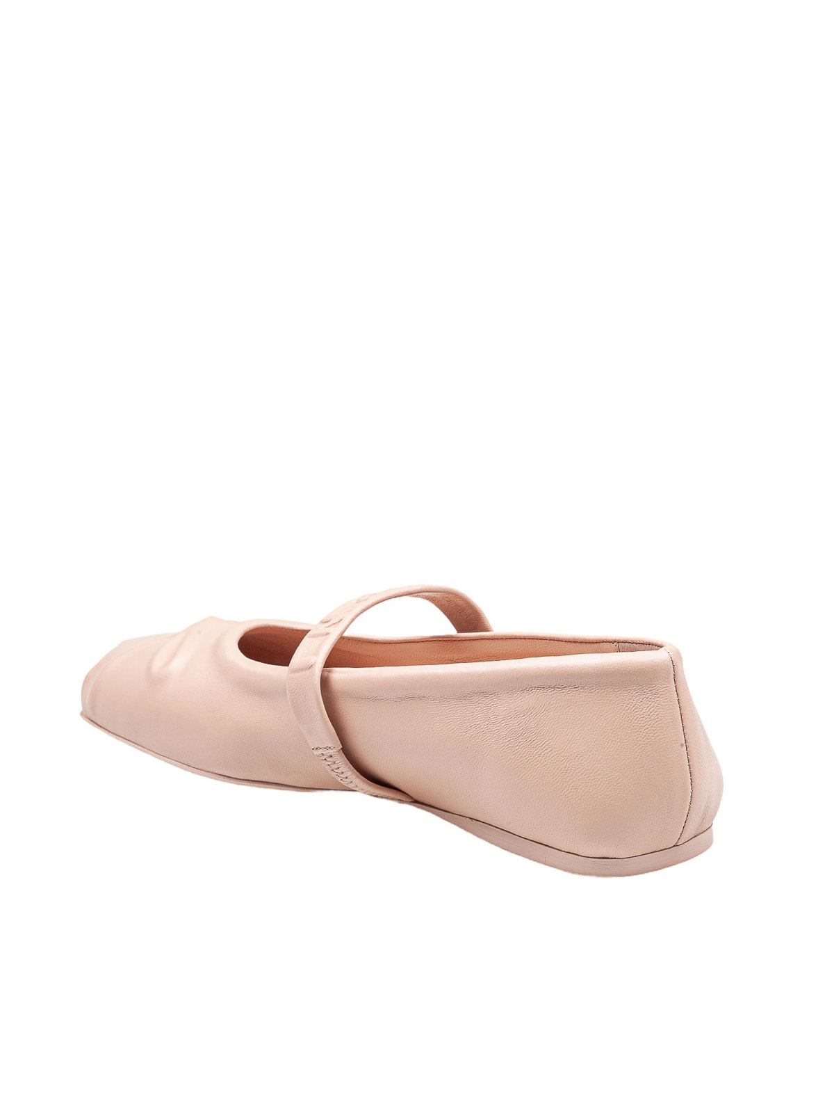 Mary Jane shoes in leather with clumsy bow MJMS007700P362800C26 (Marni / フラットシューズ ) | Marni (マルニ)(4)