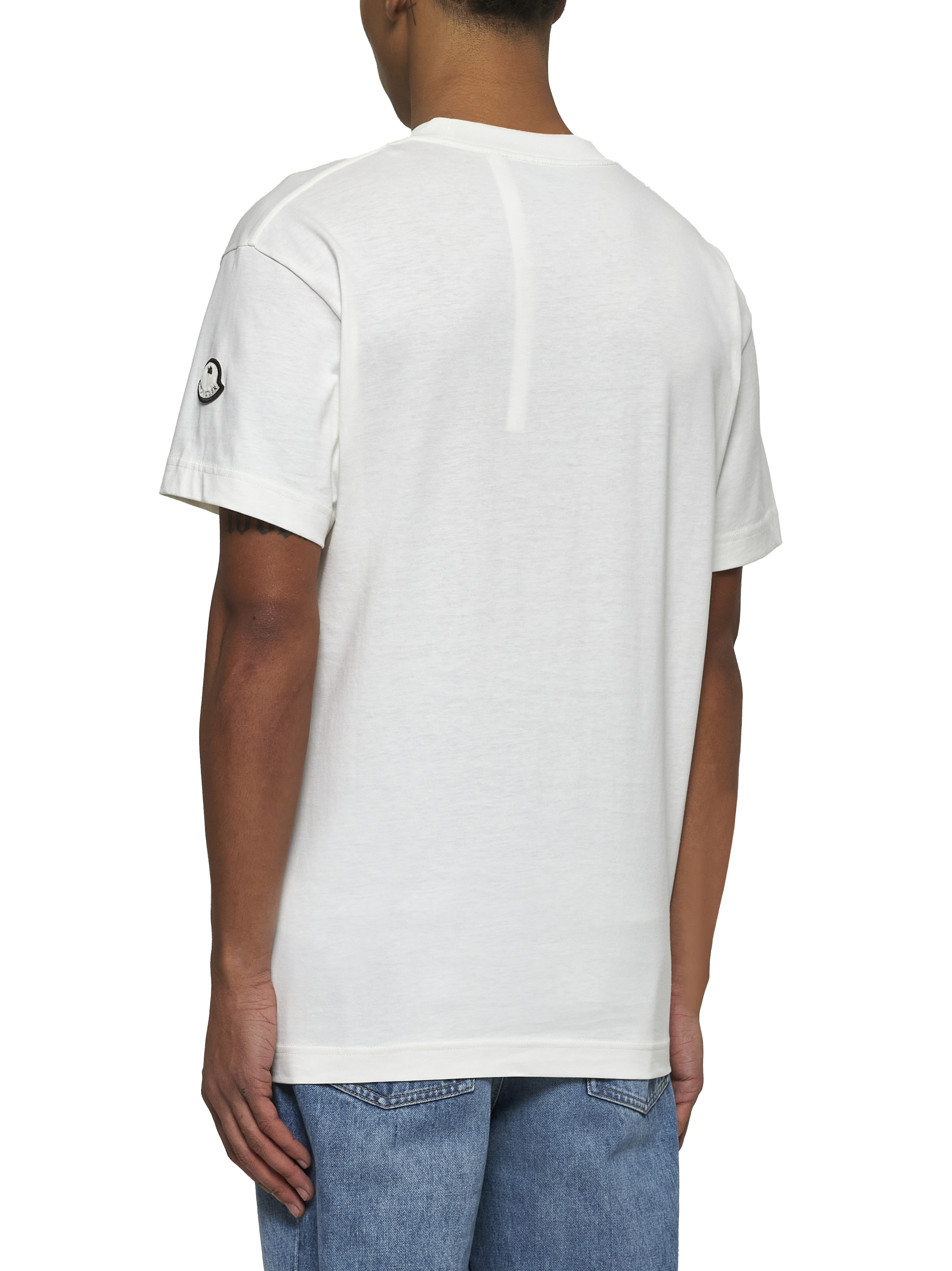 Moncler T-shirts and Polos White J209L8C0000389AKK031 (Moncler / Tシャツ・カットソー ) | Moncler (モンクレール)(2)