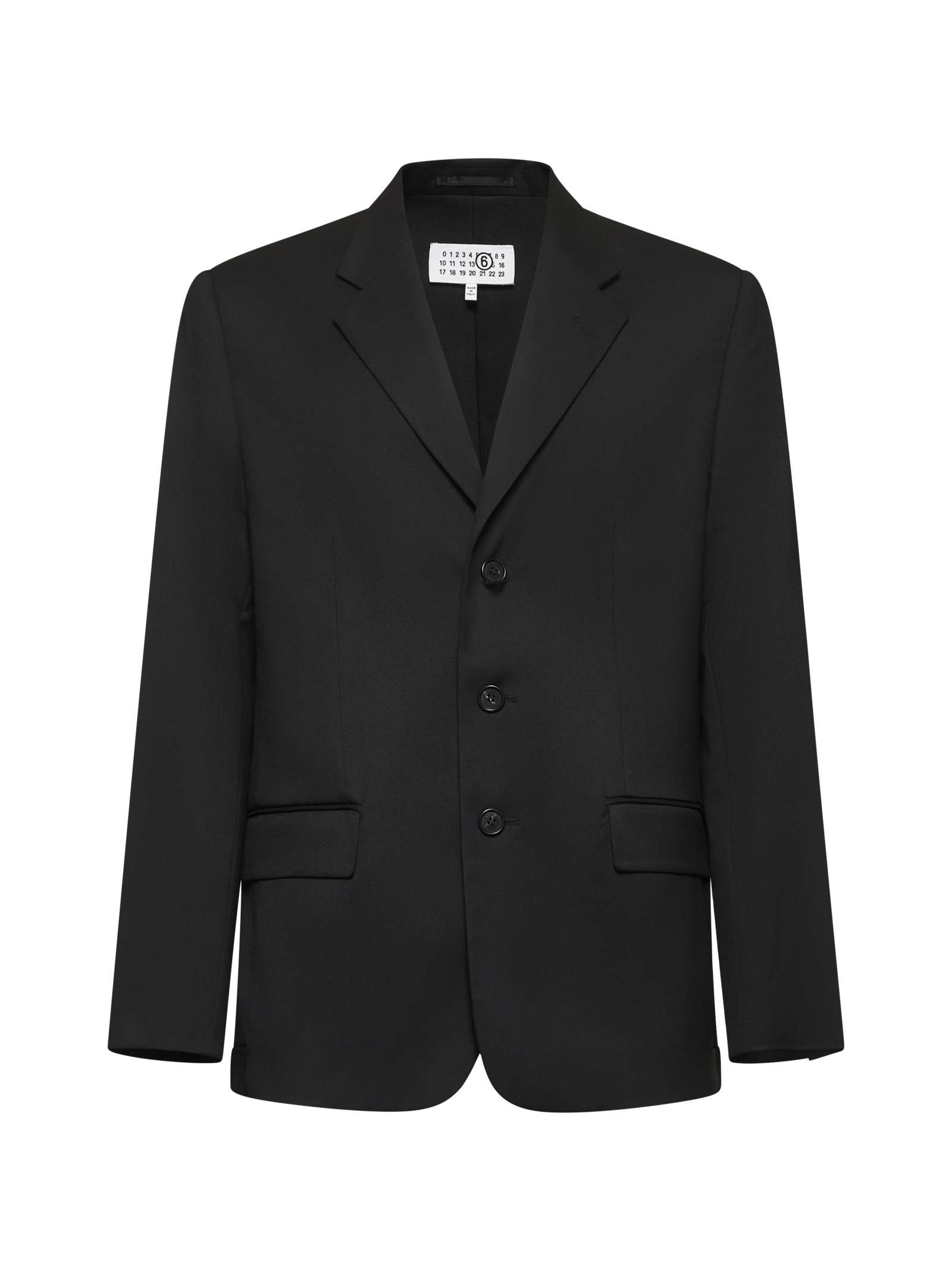 MM6 Maison Margiela Jackets Black SH0BN0013M35227900 (MM6 Maison Margiela / ブレザー・ジャケット ) | MM6 Maison Margiela (エムエムシックス)