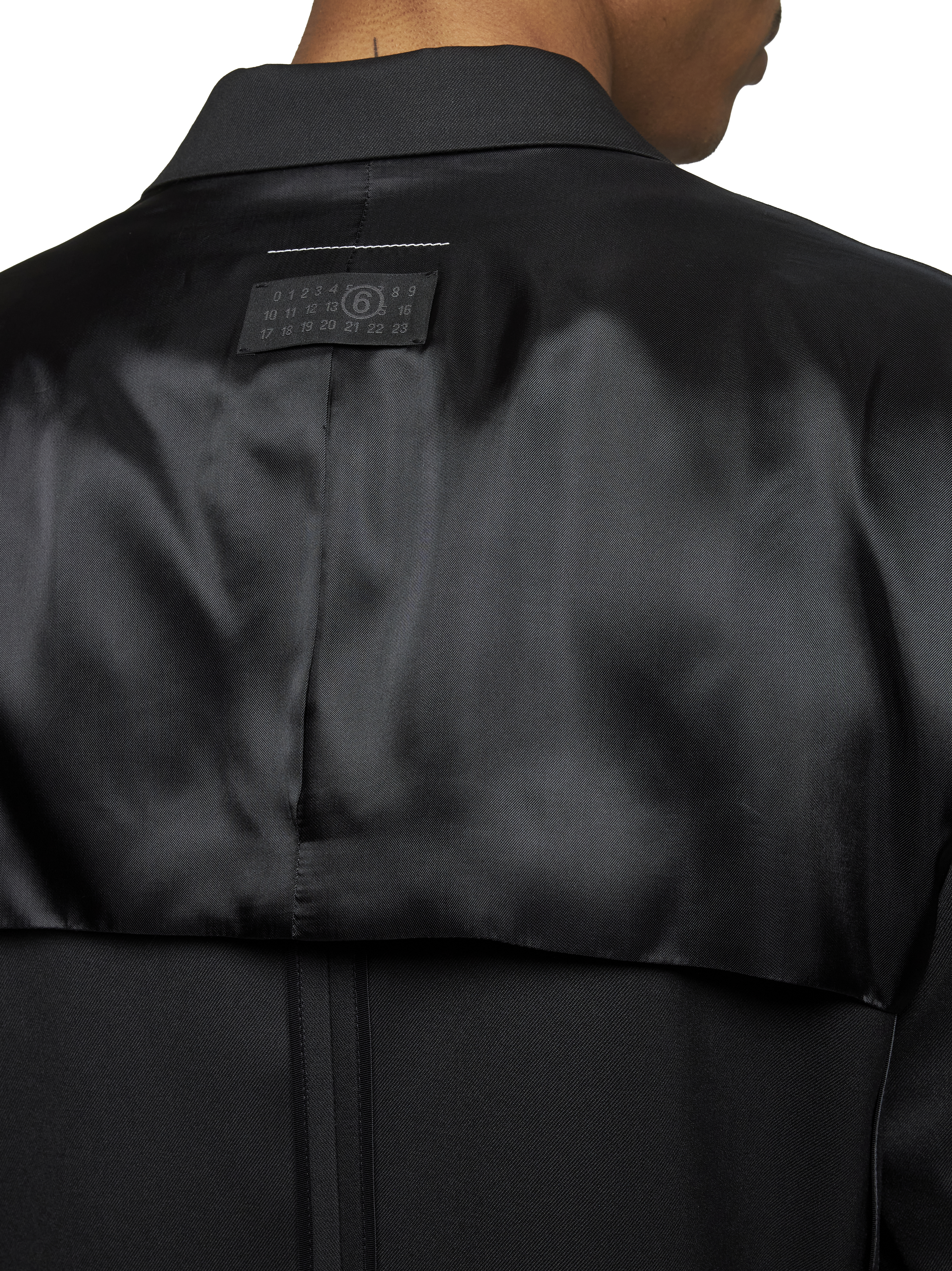 MM6 Maison Margiela Jackets Black SH0BN0013M35227900 (MM6 Maison Margiela / ブレザー・ジャケット ) | MM6 Maison Margiela (エムエムシックス)(4)