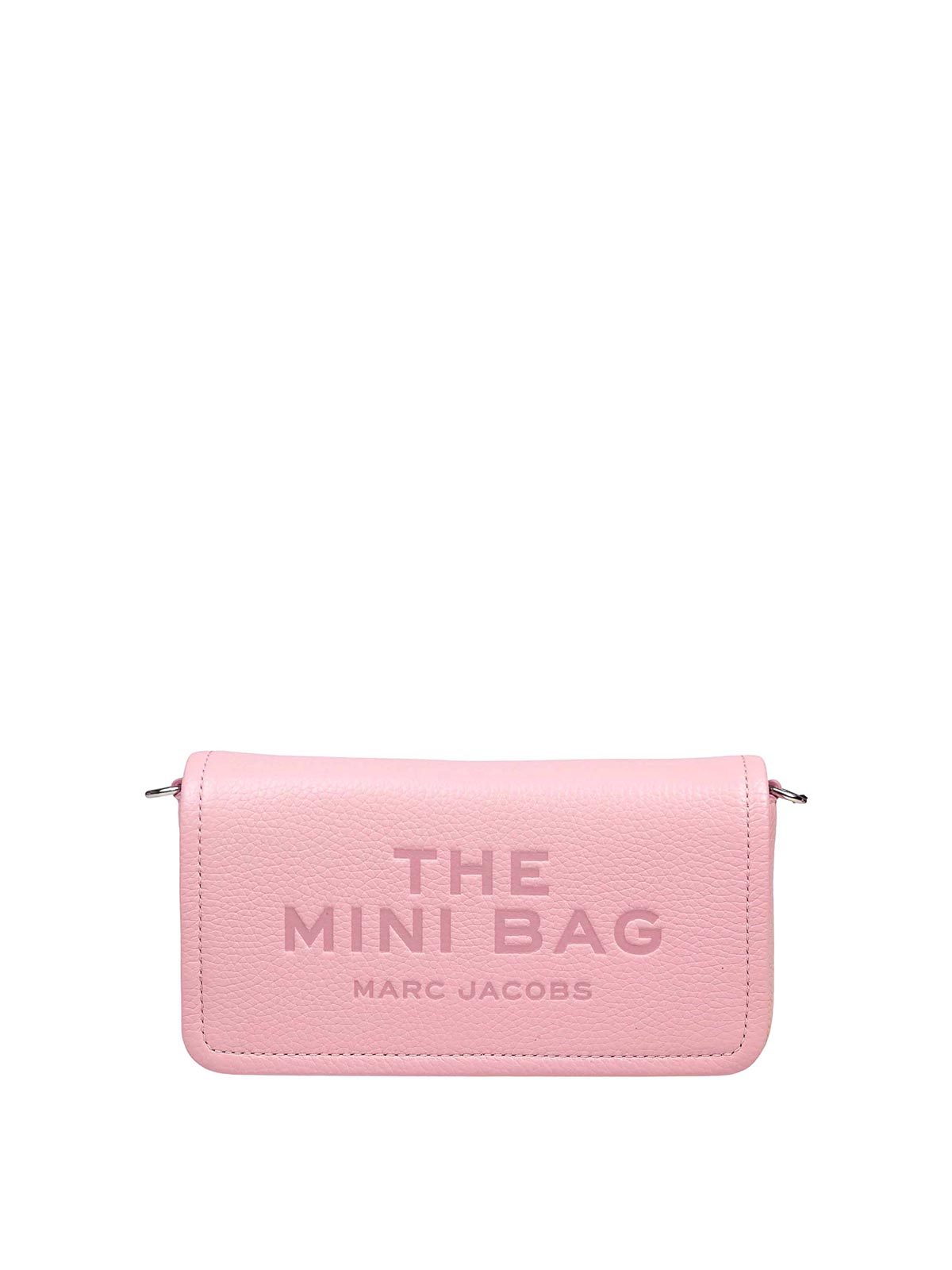 The mini bag in pink leather (Marc Jacobs/ハンドバッグ
