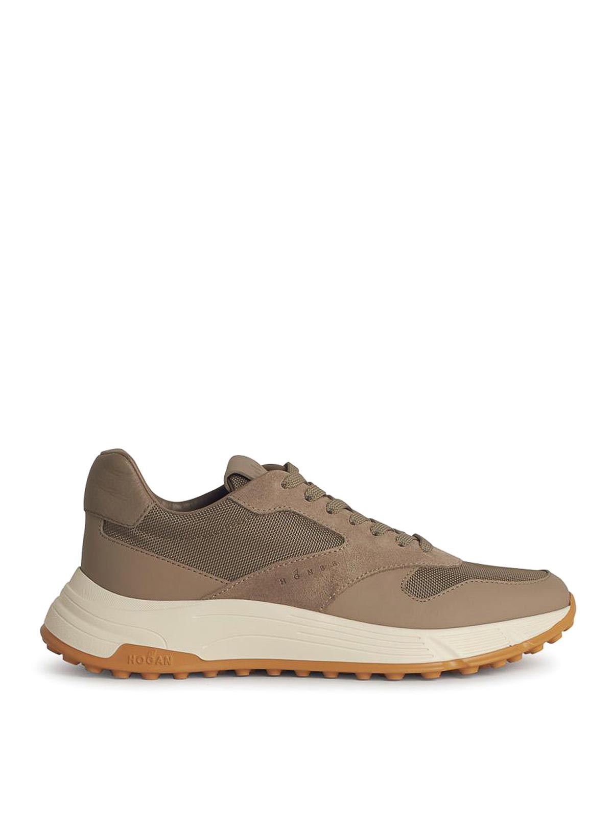 Hyperlight Beige Leather Sneakers HXM5630FK6HU5EC424 (HOGAN / スニーカー ) | HOGAN (ホーガン)