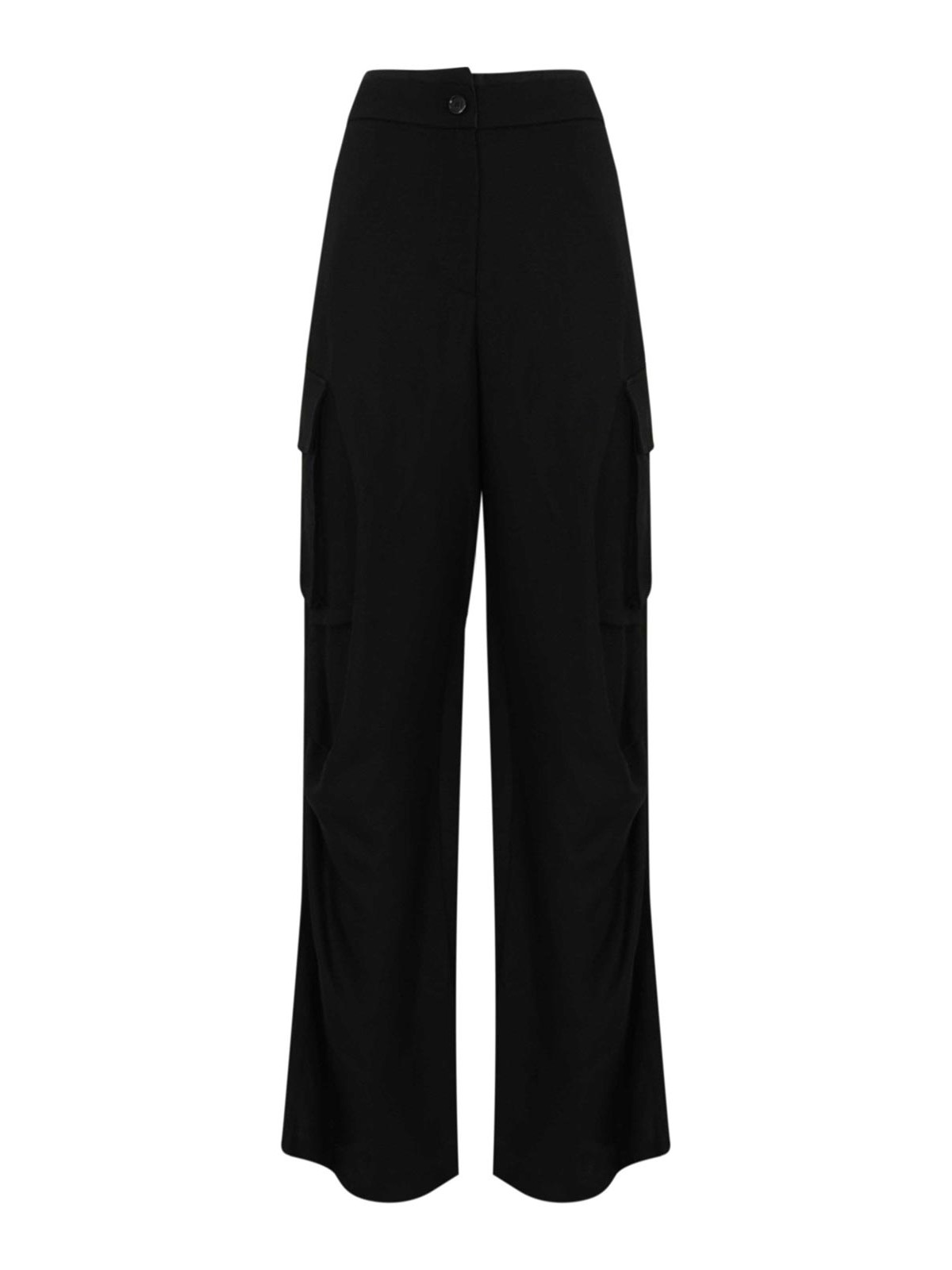 Linen Blend Cargo Trousers F5SL76Y690 (LIVIANA CONTI / パンツ ) | LIVIANA CONTI (リビアナ コンティ)