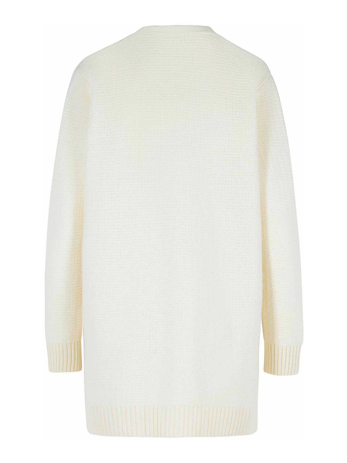 Ravello White Wool Blend Cardigan 2511341071001 (Max Mara / ニット・セーター・カーディガン ) | Max Mara (マックスマーラ)(1)