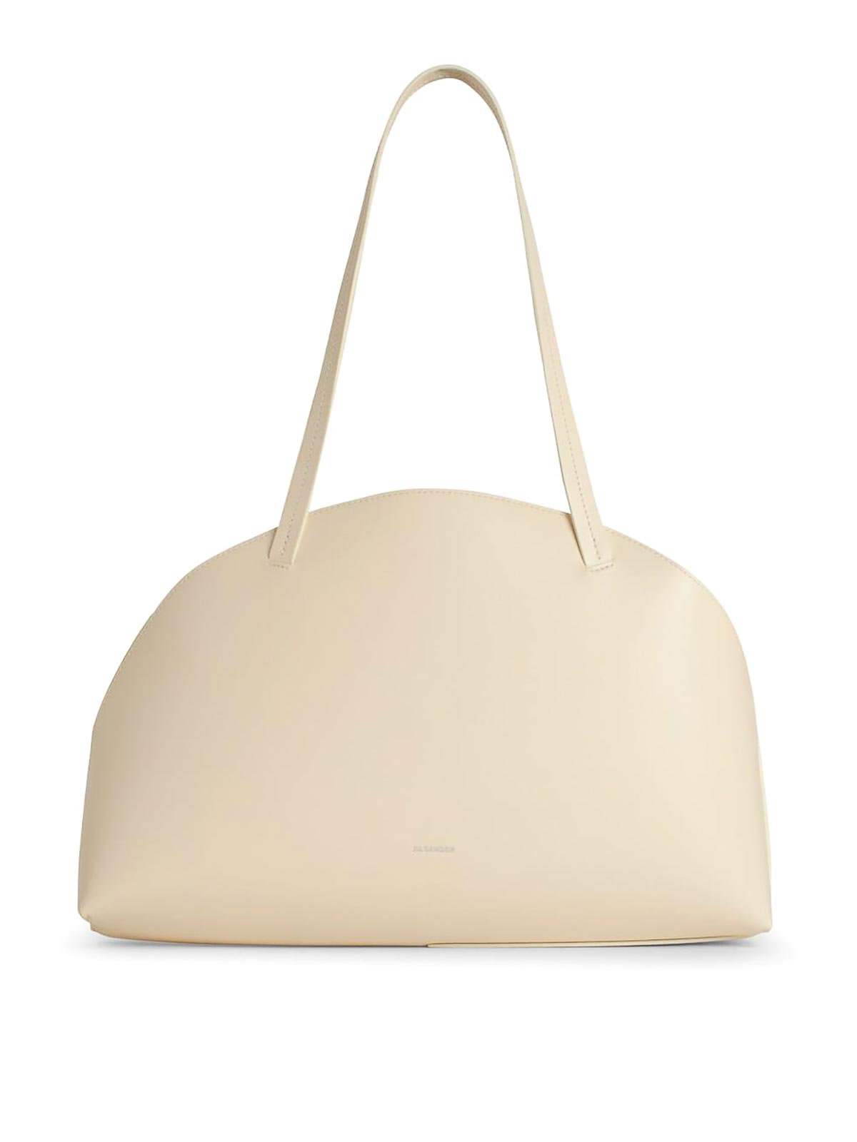 Curve Media White Leather Crossbody Bag J07ZH0054P7101106 (Jil Sander / ハンドバッグ・ショルダーバッグ ) | Jil Sander (ジルサンダー)
