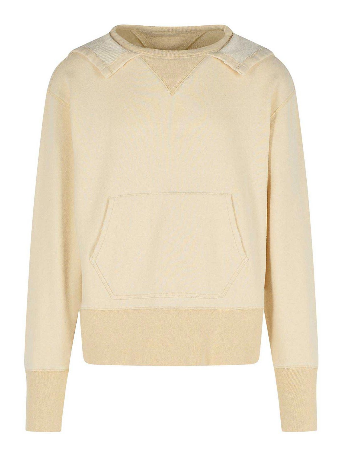 Pilling Cream Cotton Sweater S50GU0231M25015102 (Maison Margiela / ニット・セーター・カーディガン ) | Maison Margiela (メゾン マルジェラ)
