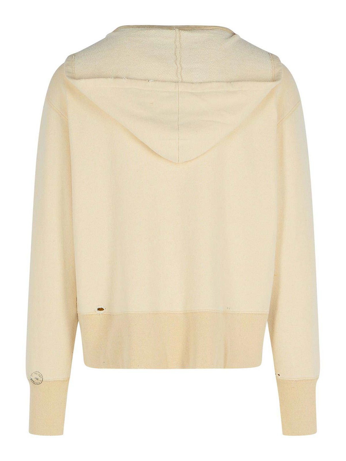 Pilling Cream Cotton Sweater S50GU0231M25015102 (Maison Margiela / ニット・セーター・カーディガン ) | Maison Margiela (メゾン マルジェラ)(1)