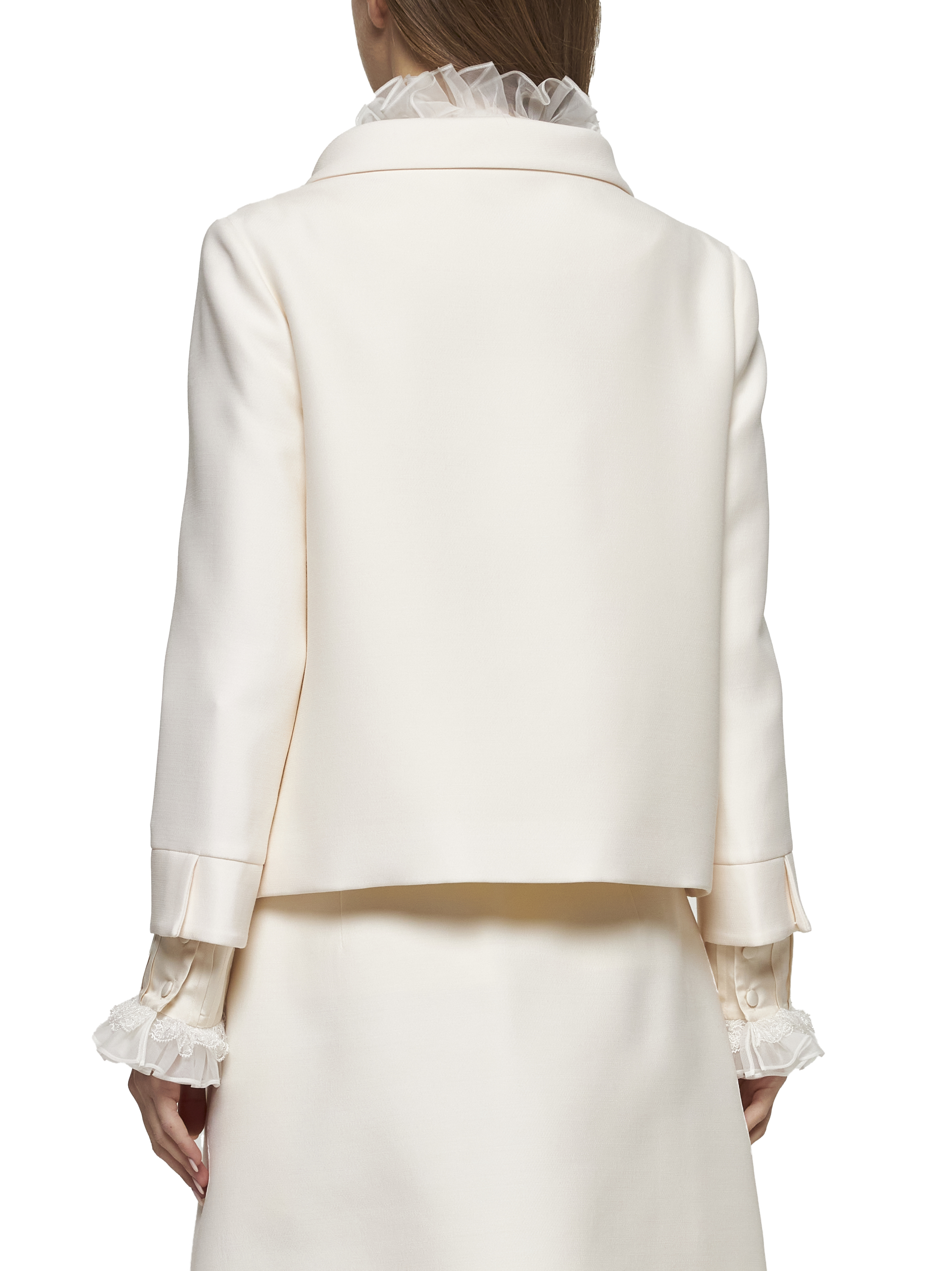 Valentino Jackets Ivory 6B3CE3Y01CFA03 (Valentino Garavani / スーツ・ジャケット ) | Valentino Garavani (ヴァレンティノ)(3)