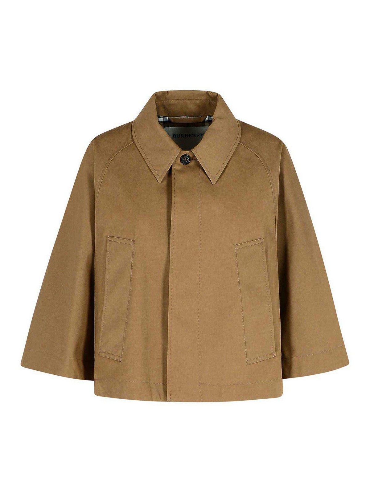 Beige Polyester Blend Cape 8106335 (Burberry / カジュアルジャケット・ベスト ) | Burberry (バーバリー)