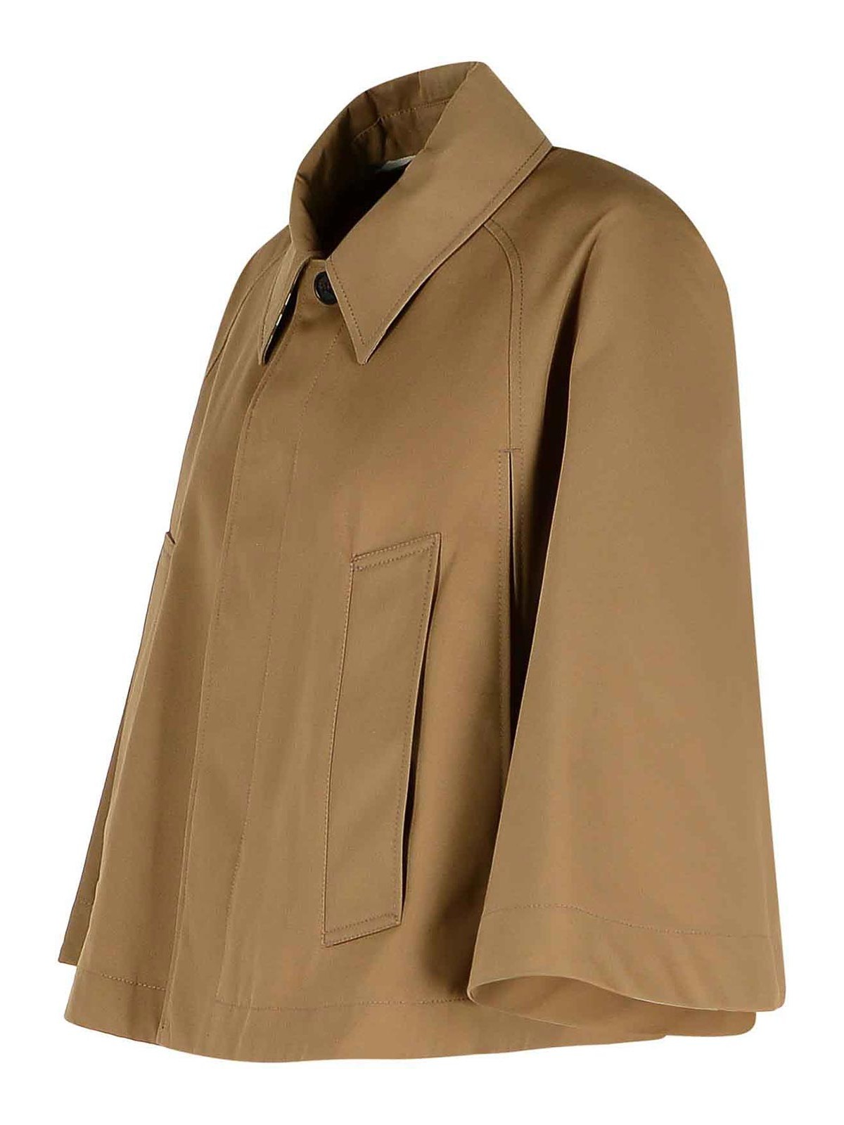 Beige Polyester Blend Cape 8106335 (Burberry / カジュアルジャケット・ベスト ) | Burberry (バーバリー)(2)